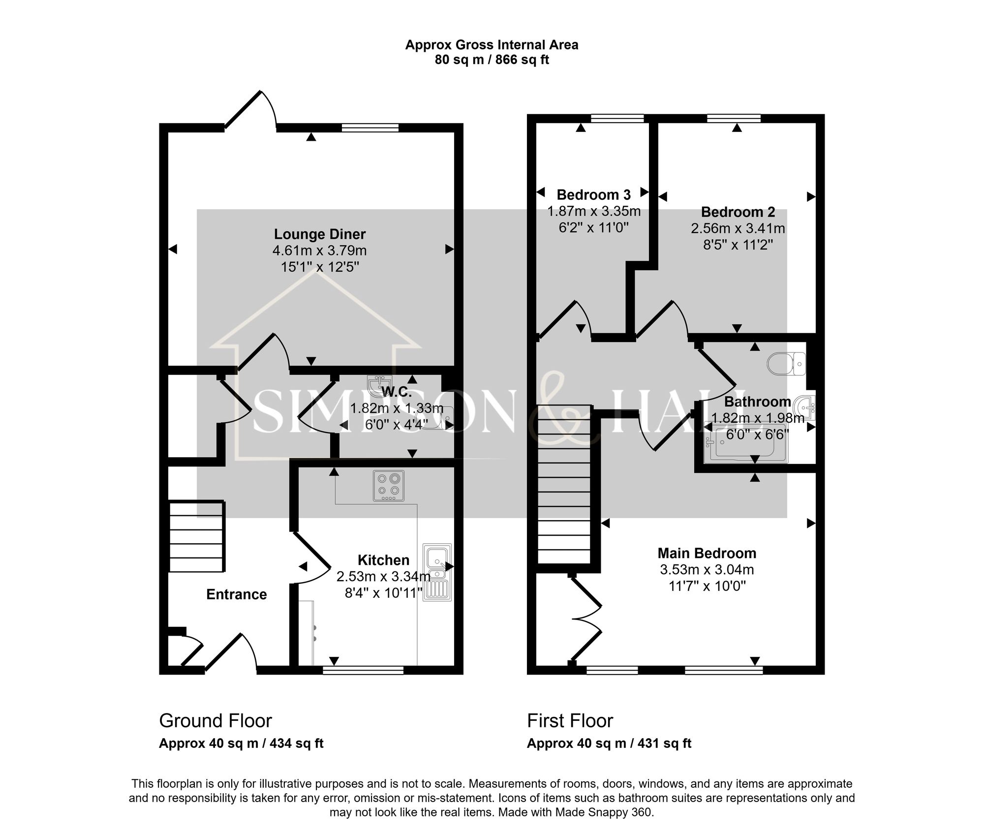 34 De Montfort Drive, Ashford floorplan