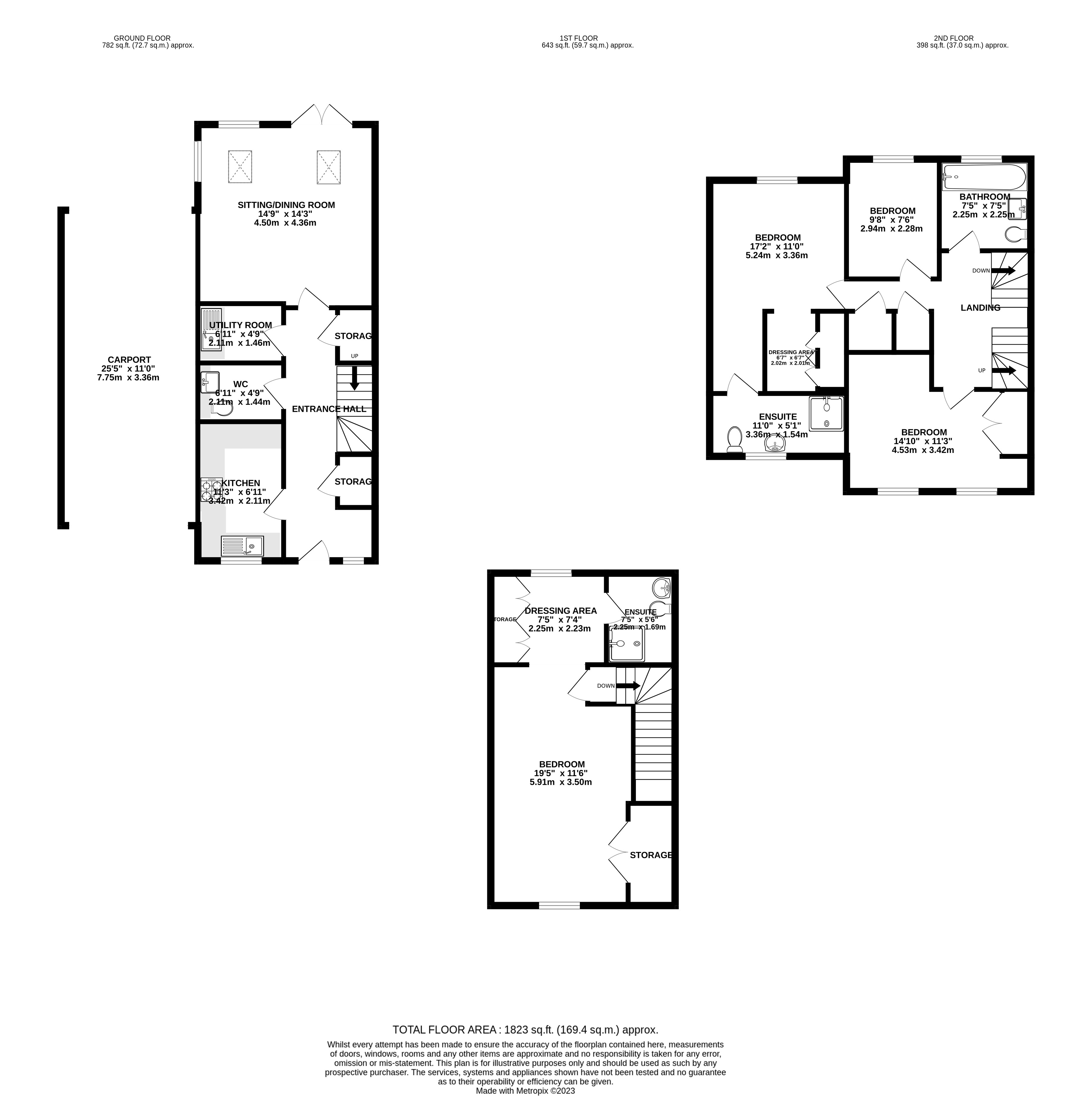 20, Staines Drive, Chelmsford floorplan