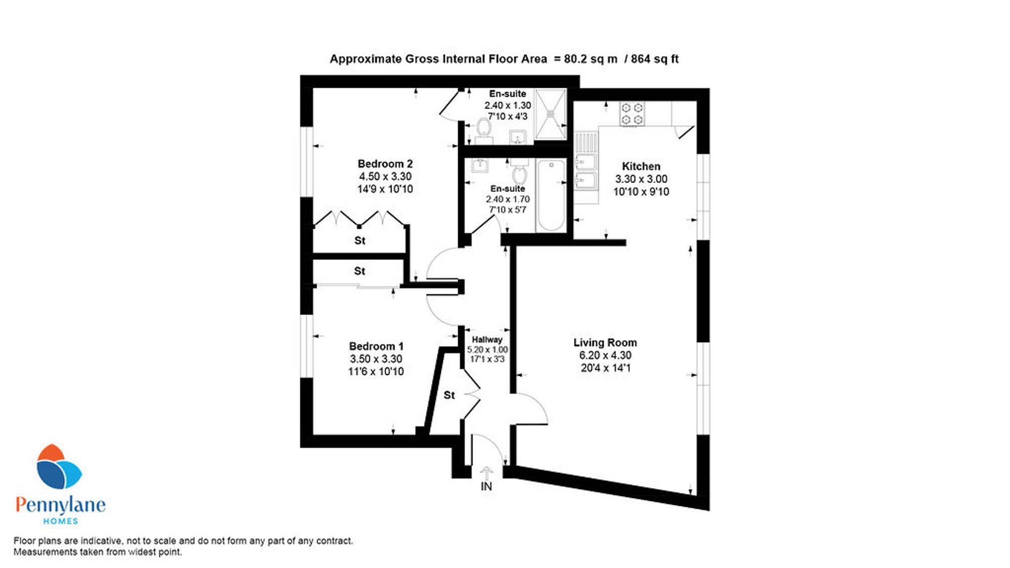 0/1 9 Millview Crescent, Johnstone floorplan
