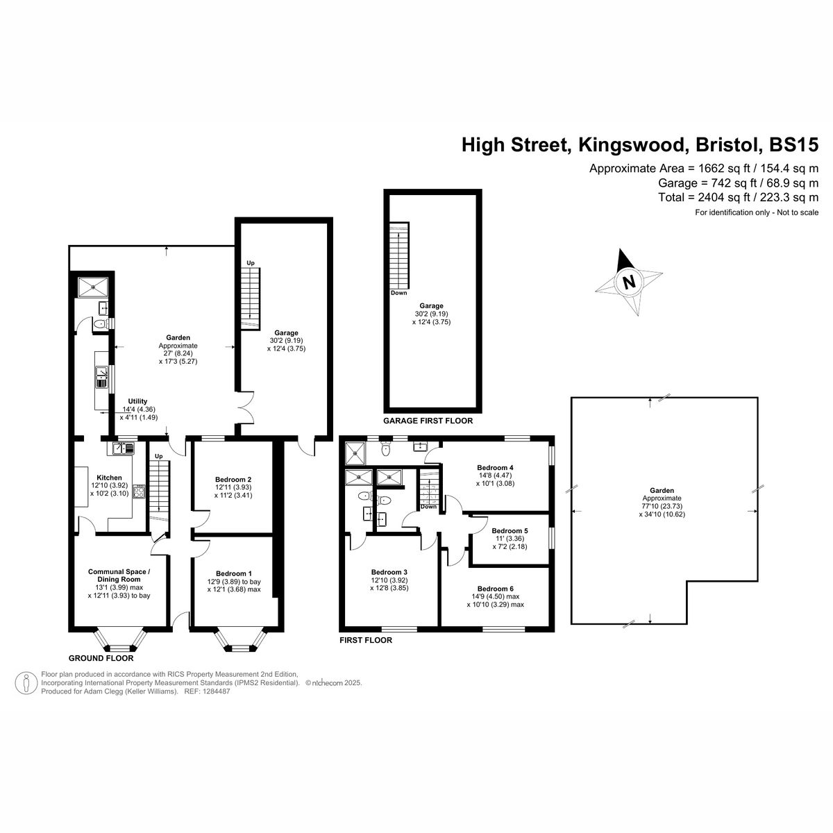 93, High Street, Bristol floorplan