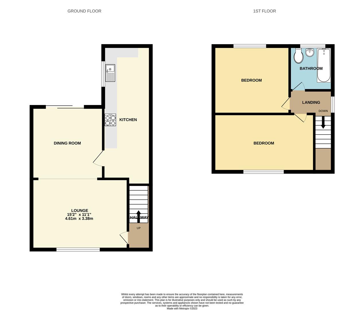 28, Grantham Road, Leicester floorplan