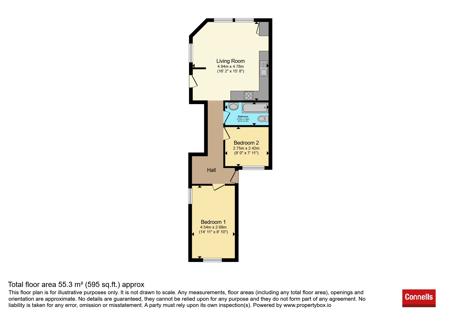 47a, South Street, Bristol floorplan