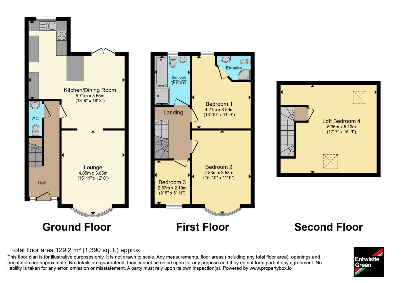Kensington Road, Lancashire floorplan