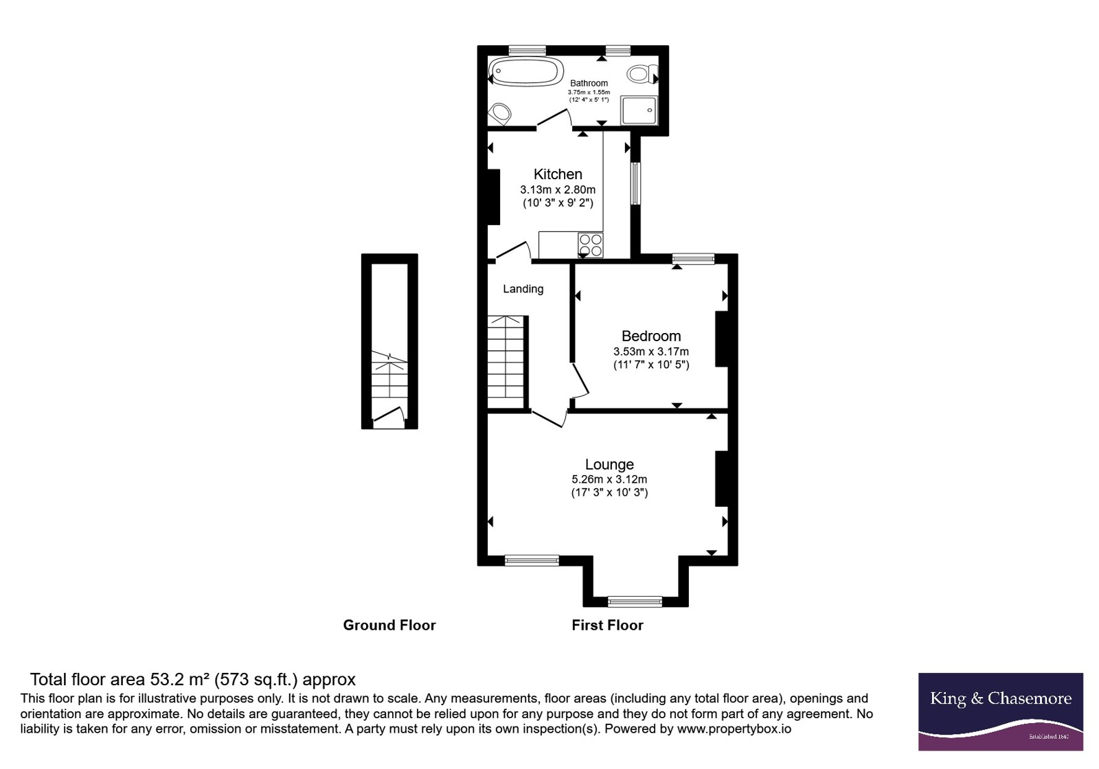 99, St. Leonards Avenue, East Sussex floorplan