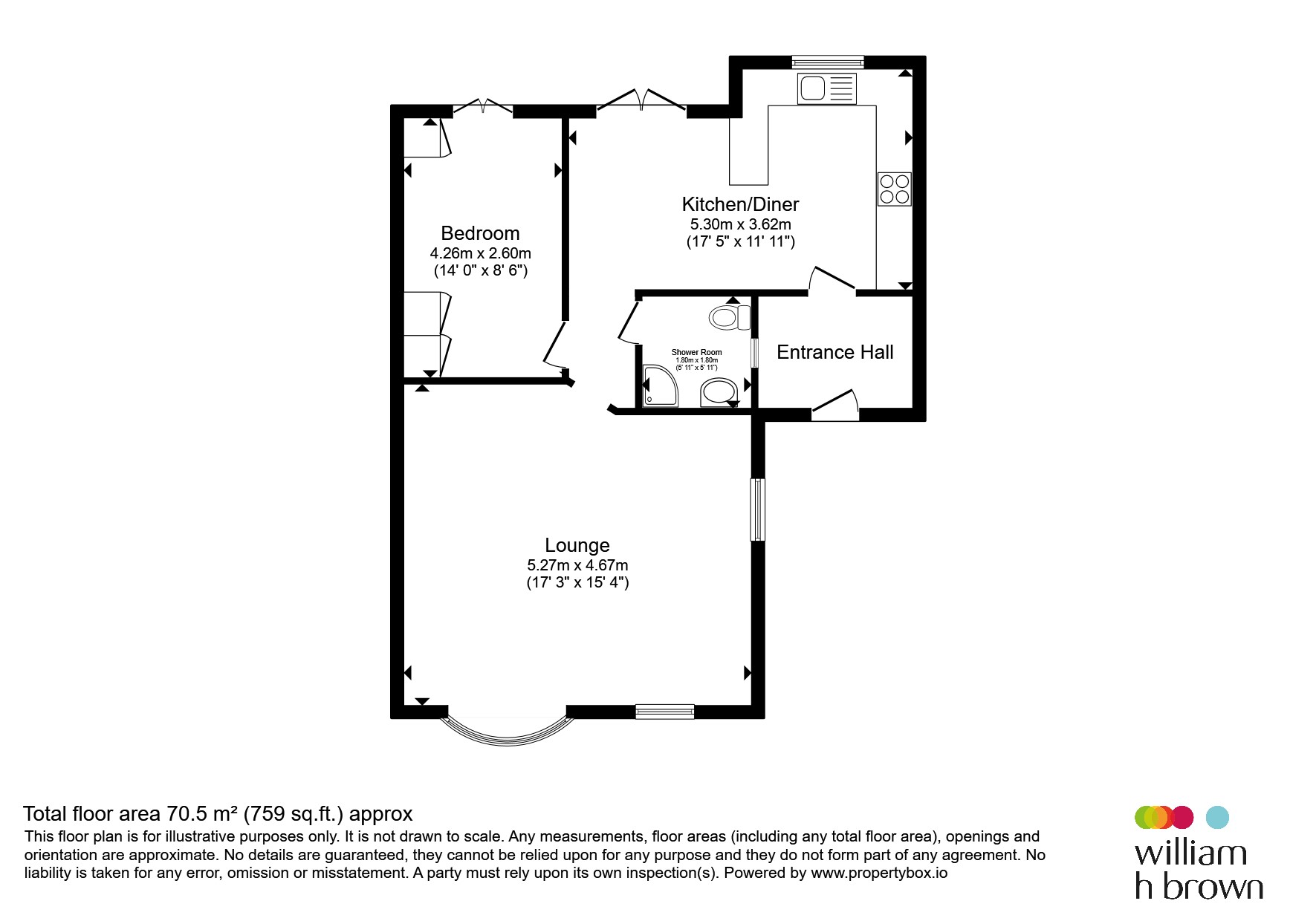 28, Woodroffe Close, Chelmsford floorplan