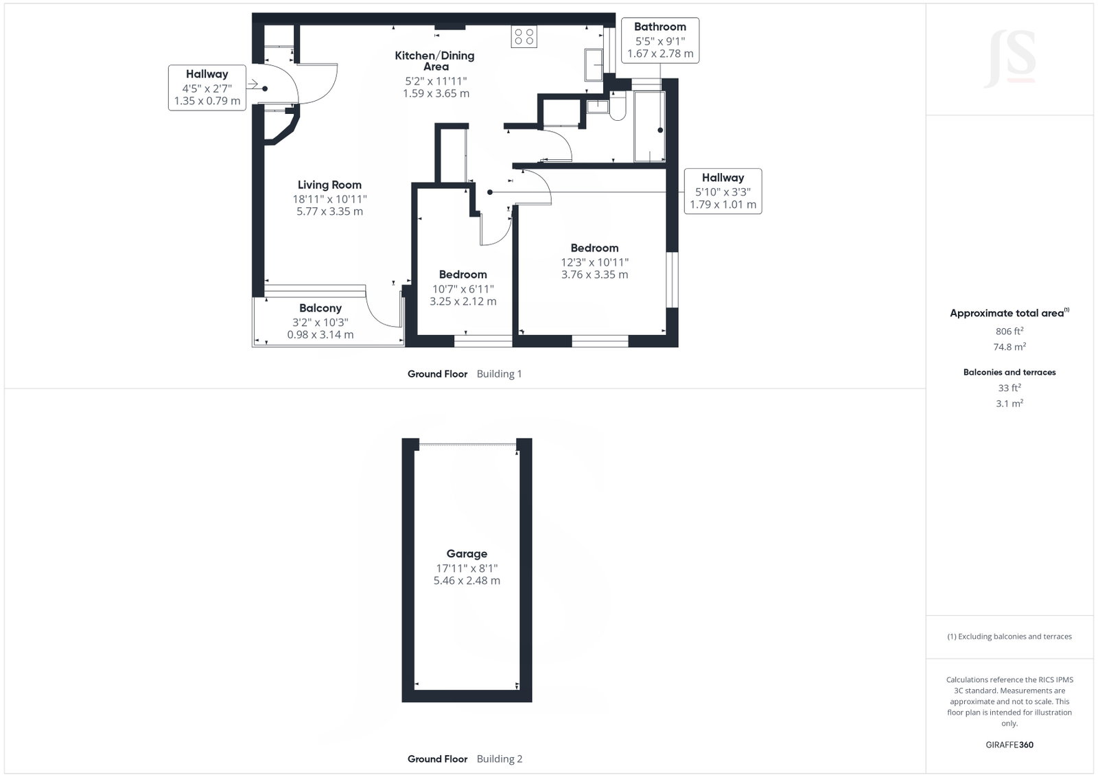8 Glynde House, Palmeira Avenue, Hove floorplan