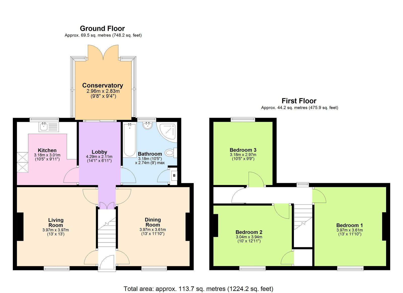 43, The Butts, Soham floorplan