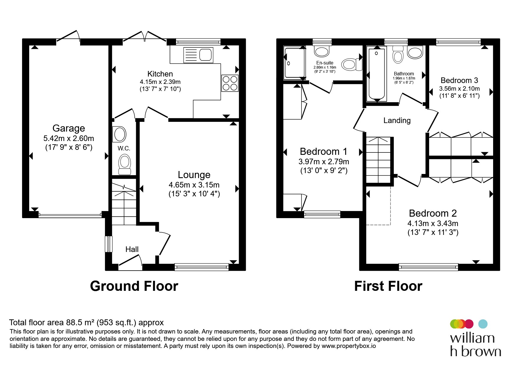 4, Cornfield Way, Scunthorpe floorplan