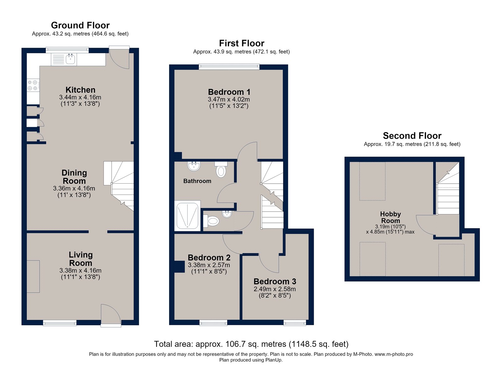 Rock Road, Northamptonshire, PE8 floorplan