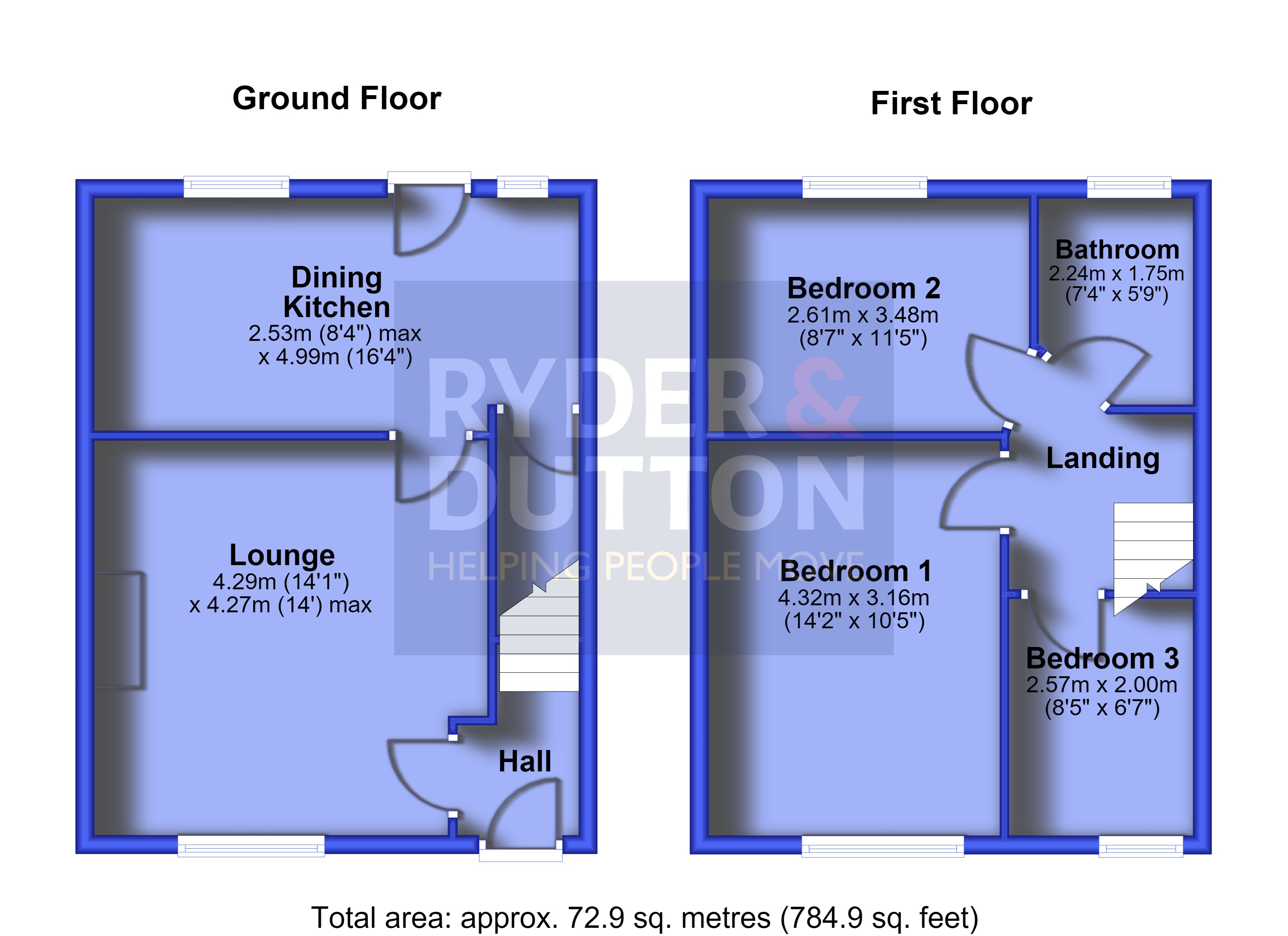25, Mean Lane, Holmfirth floorplan