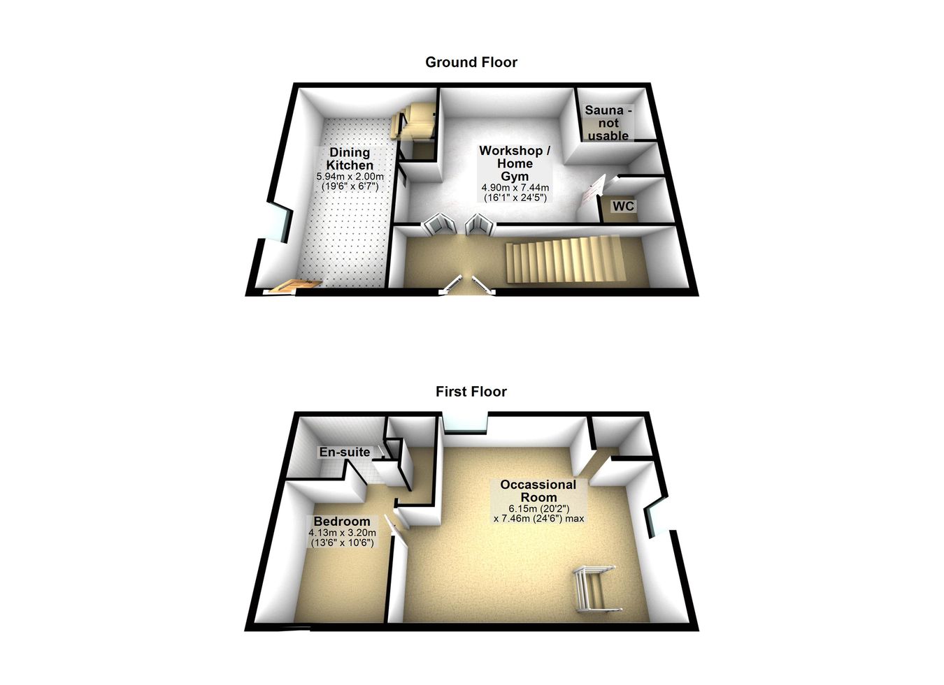 The Barn, Towngate, Huddersfield floorplan