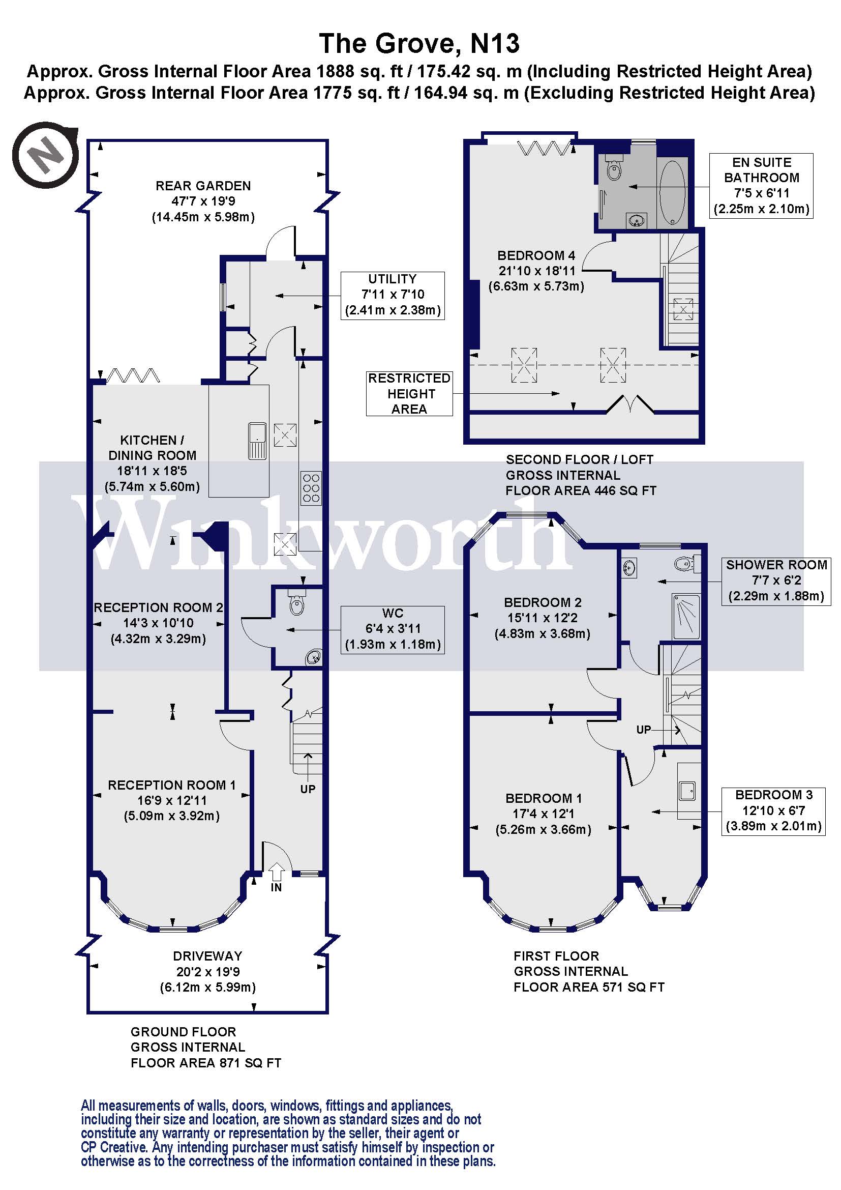 109, The Grove, London floorplan