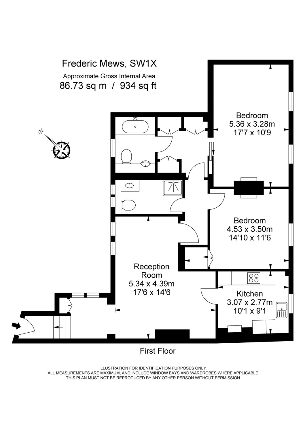 2 Bedrooms Flat to rent in Frederic Mews, Knightsbridge, London SW1X