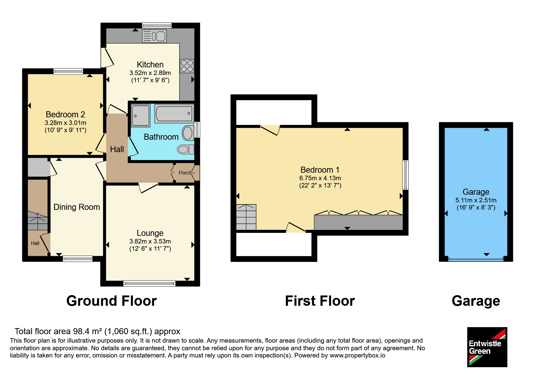 7, Ascot Gardens, Lancaster floorplan
