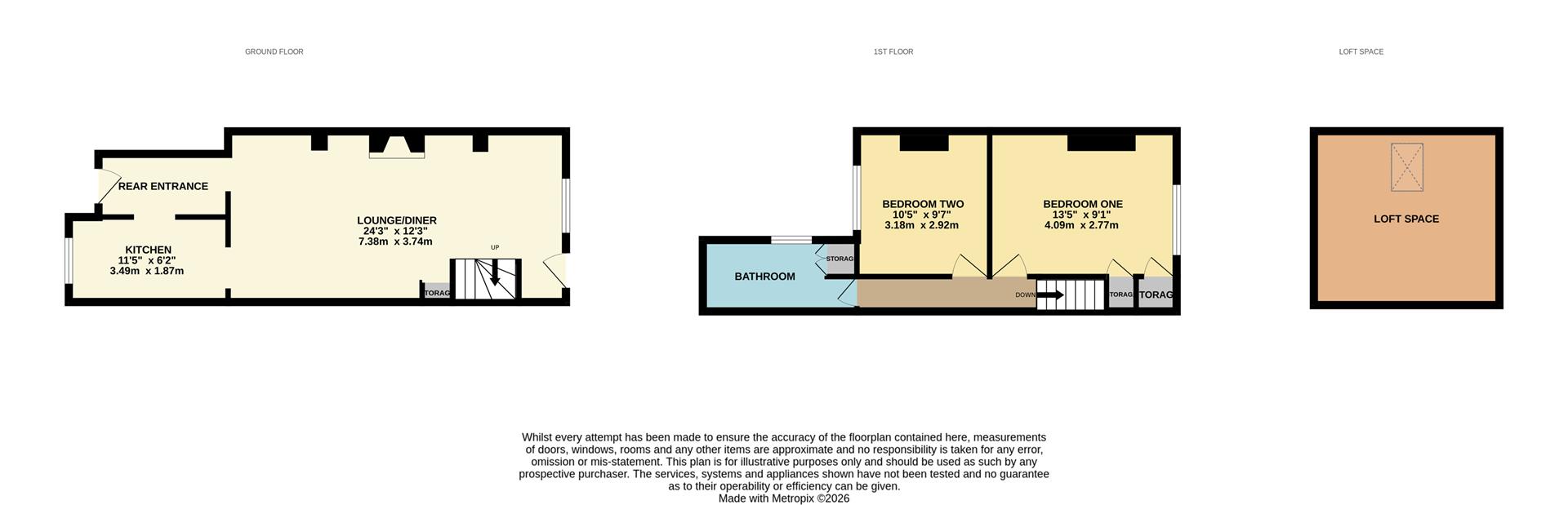8, Mount Pleasant, Uckfield floorplan
