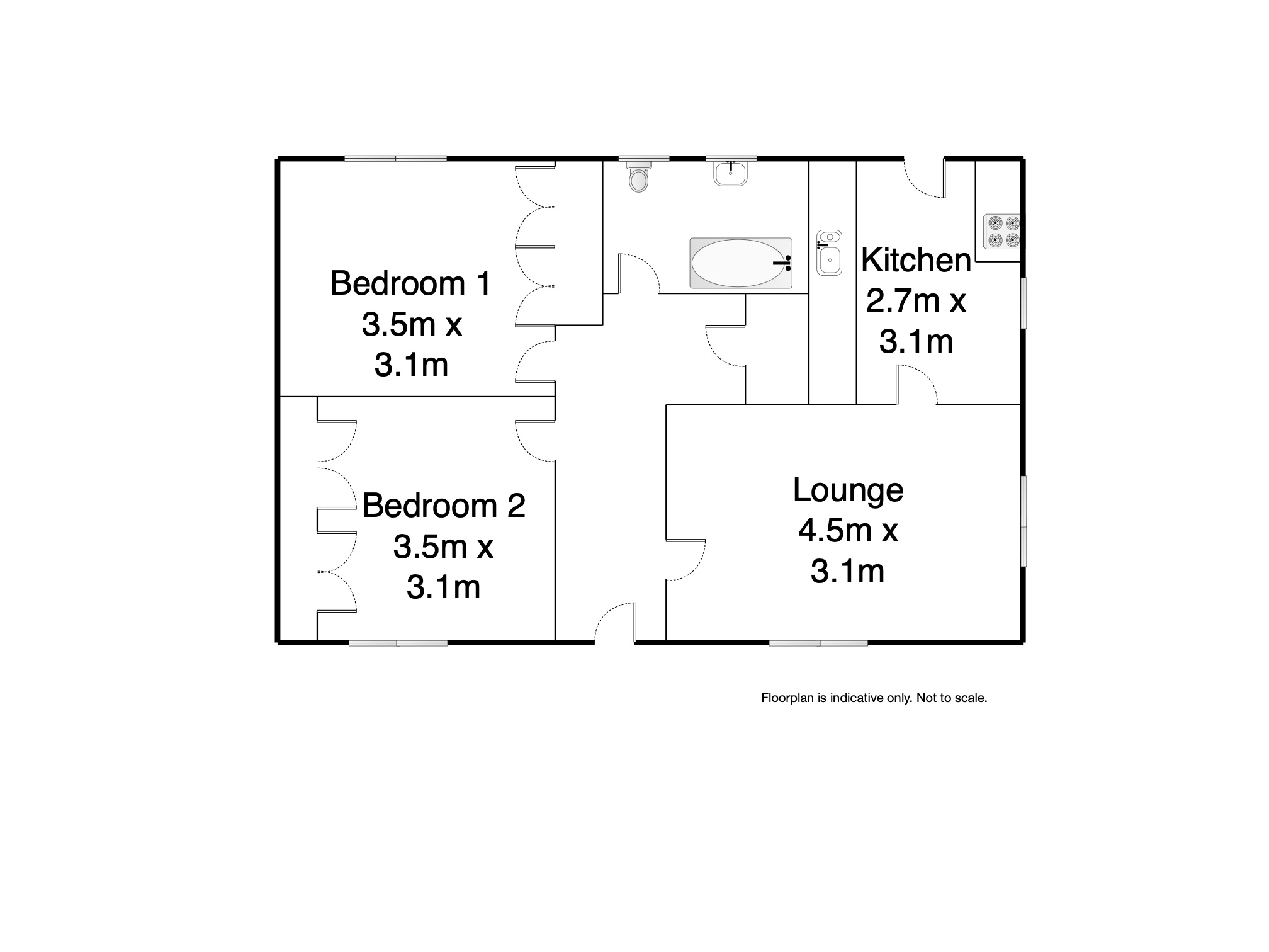 2 Bedrooms Detached bungalow for sale in Thomson Crescent, Port Seton EH32