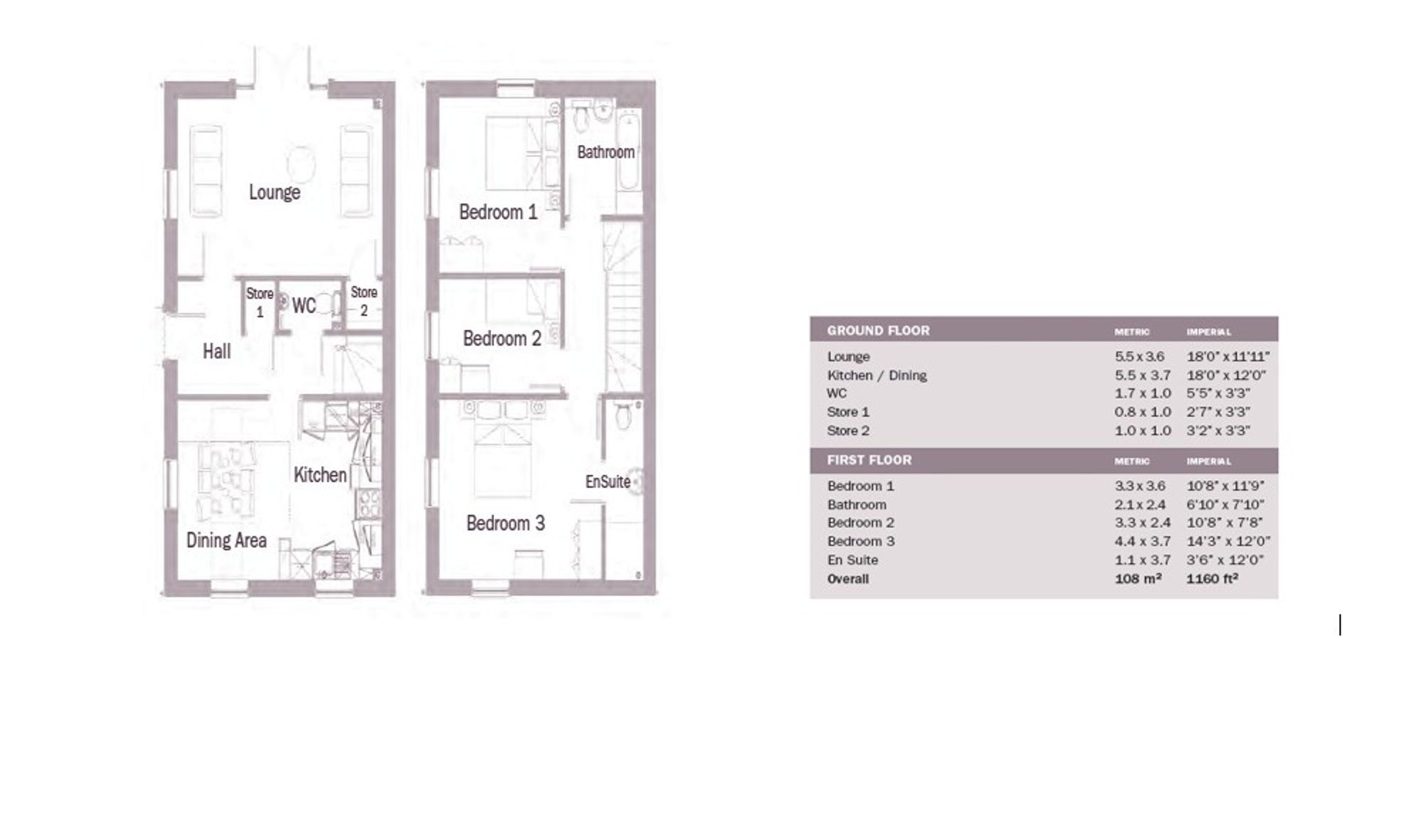The Willowbrook, Etherow Grange, Glossop floorplan