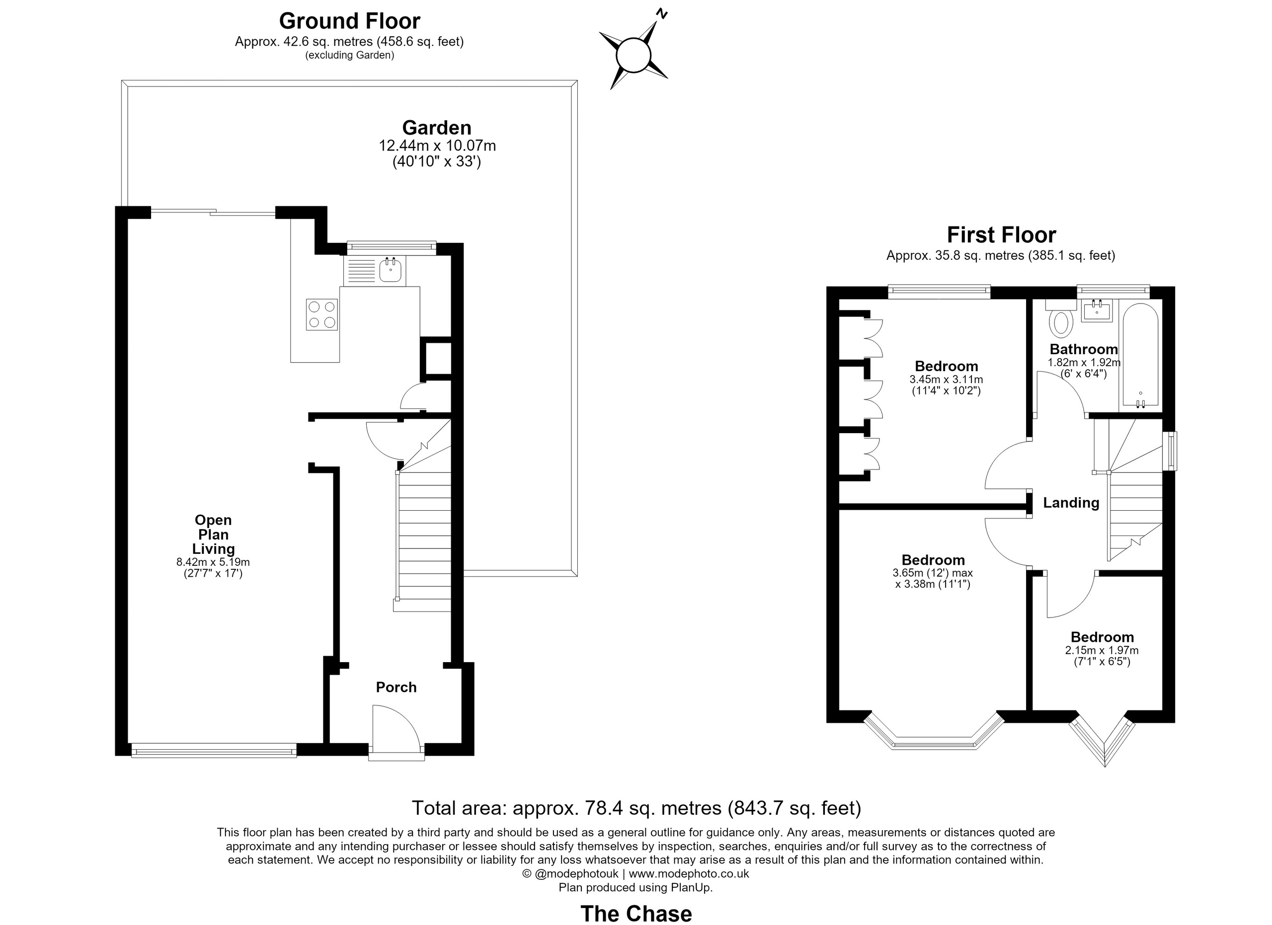 59 The Chase, Chatham floorplan