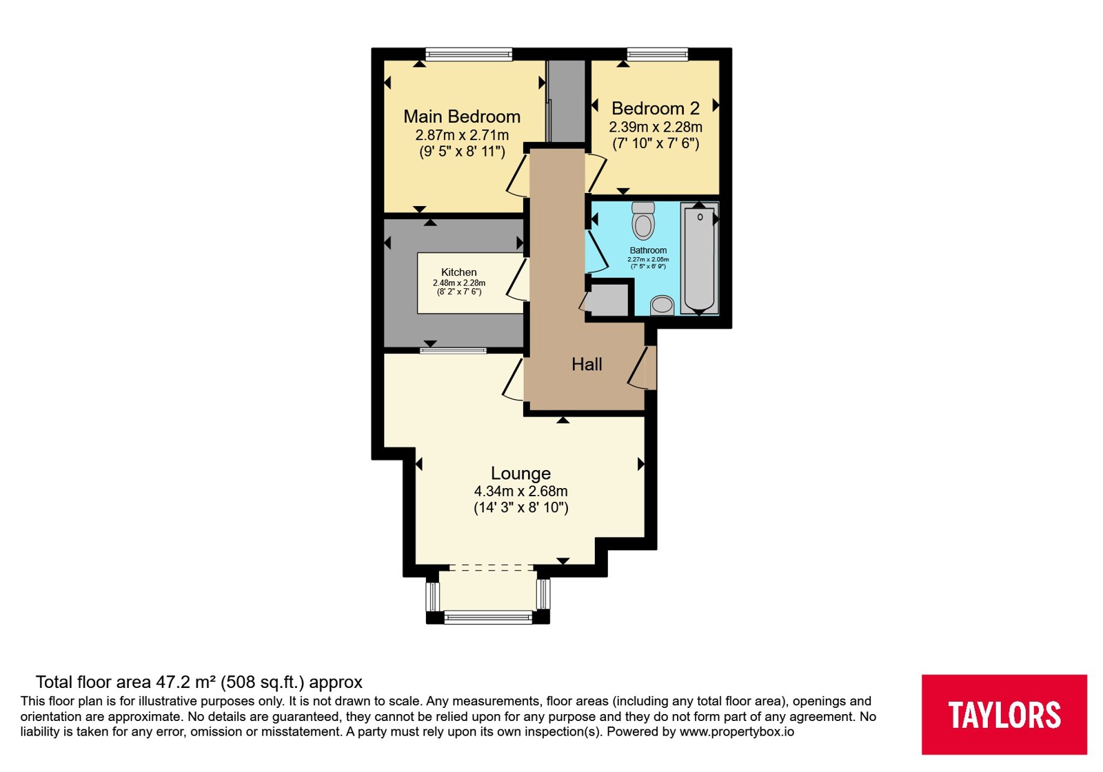 120, Great Meadow Road, Bristol floorplan