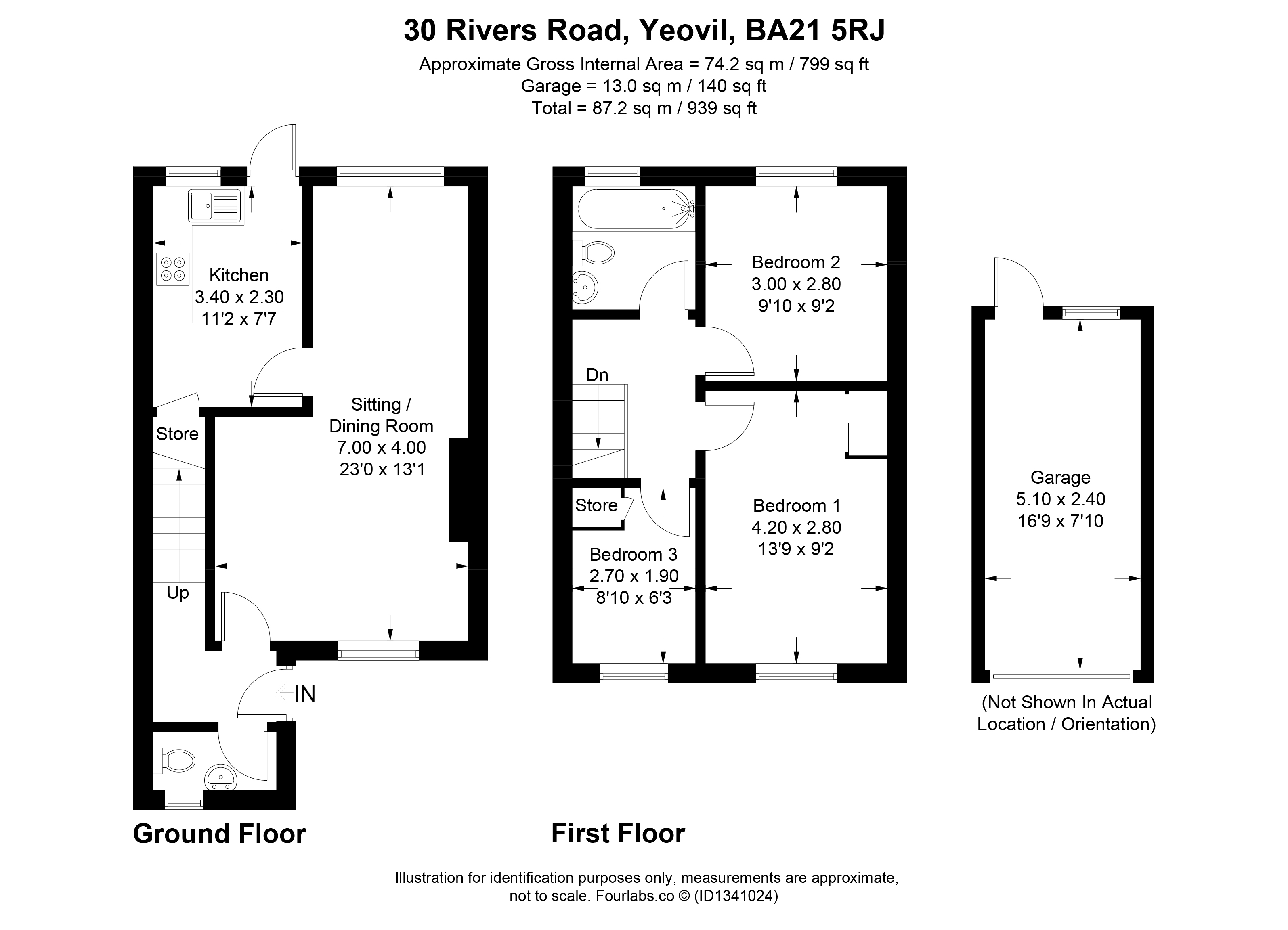 Rivers Road, Yeovil floorplan
