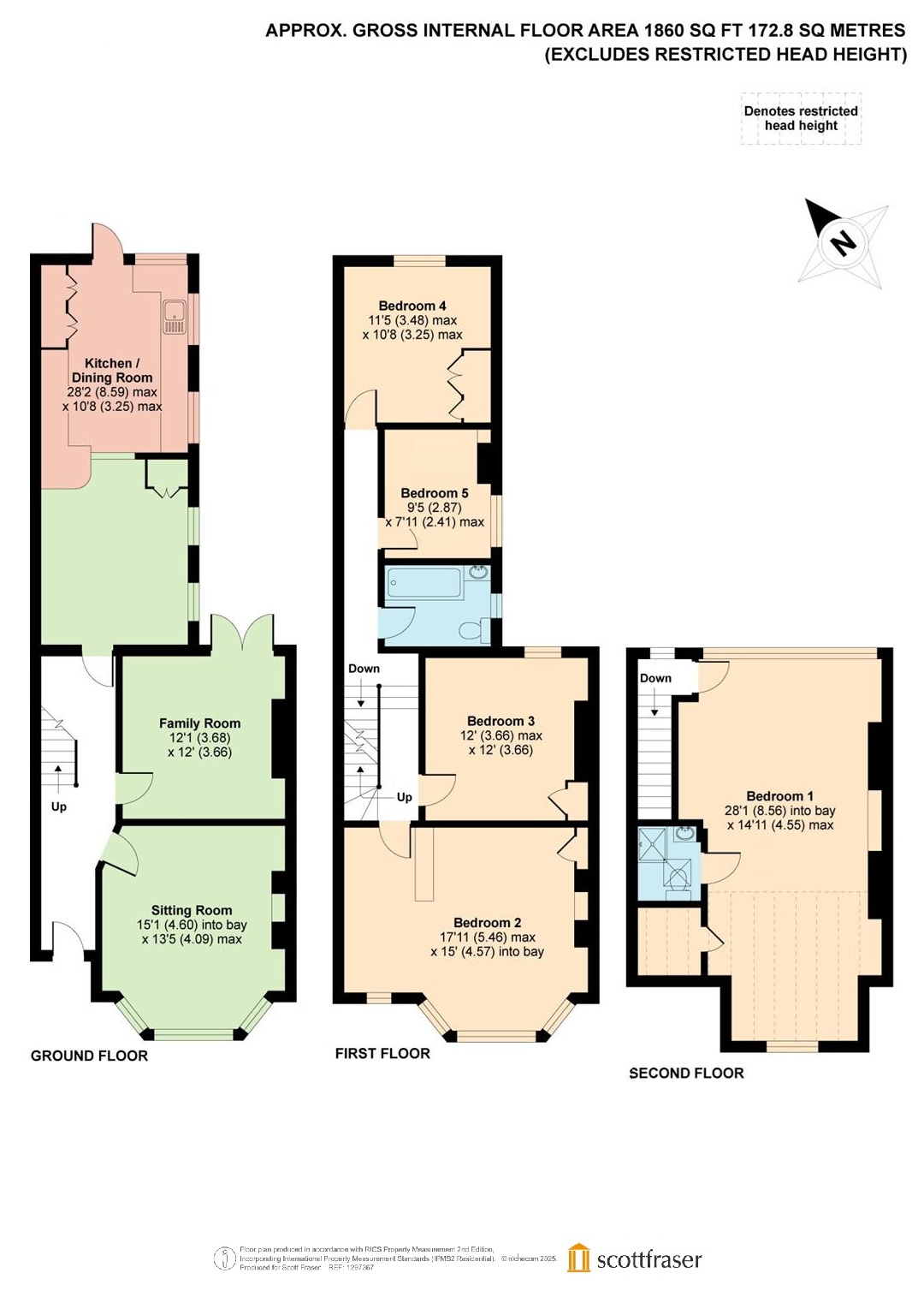 144, Divinity Road, East Oxford floorplan