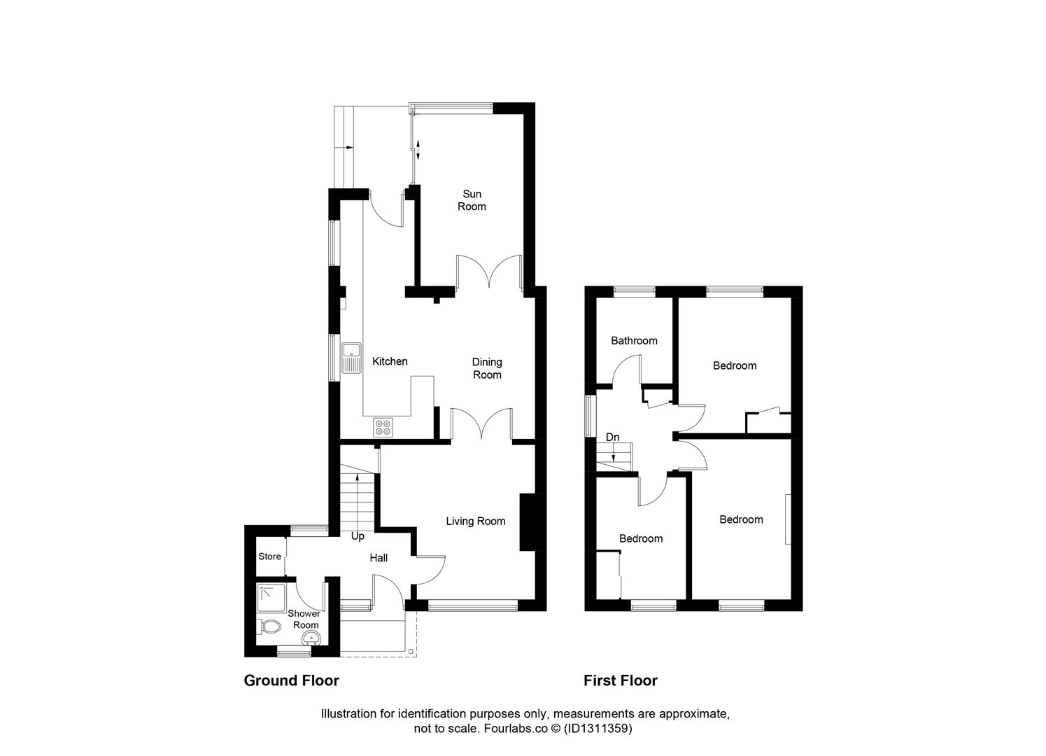 52, Lawmill Gardens, St Andrews floorplan