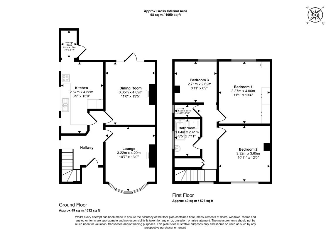 66, Howitt Street, Heanor floorplan