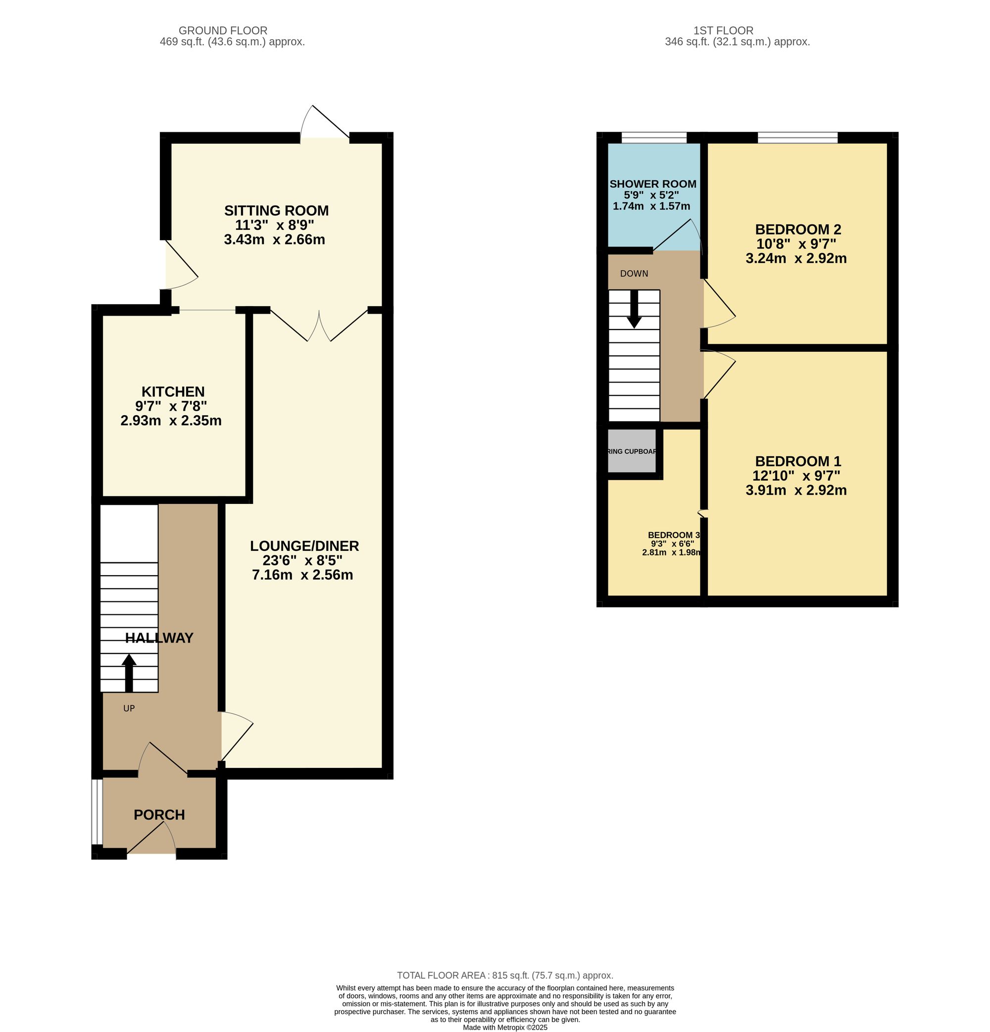 49 Sandybrook Close, Bury floorplan