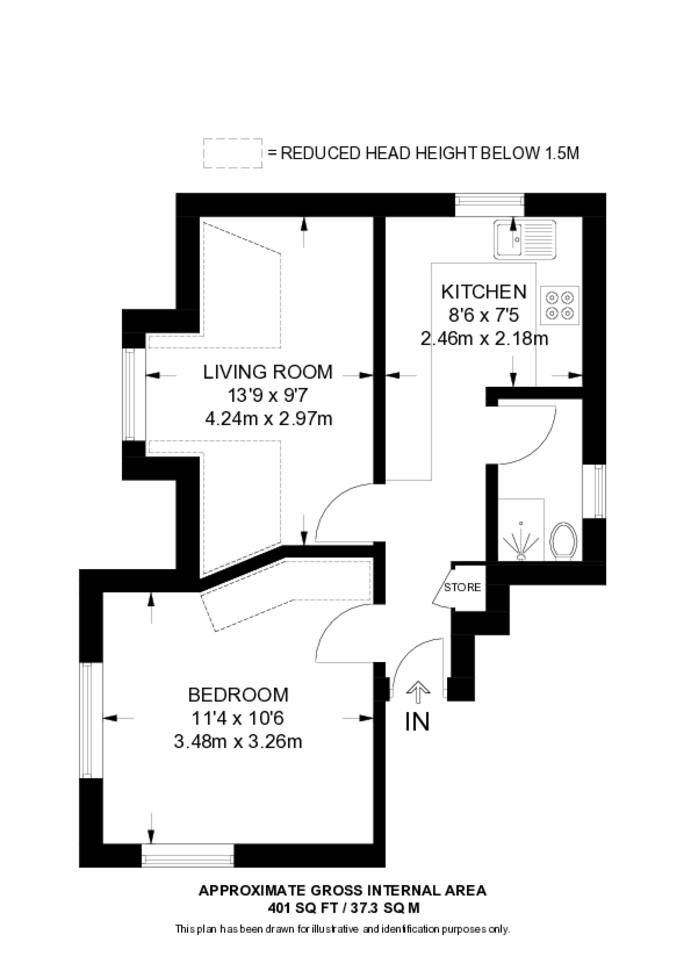 Peel Road, Harrow floorplan