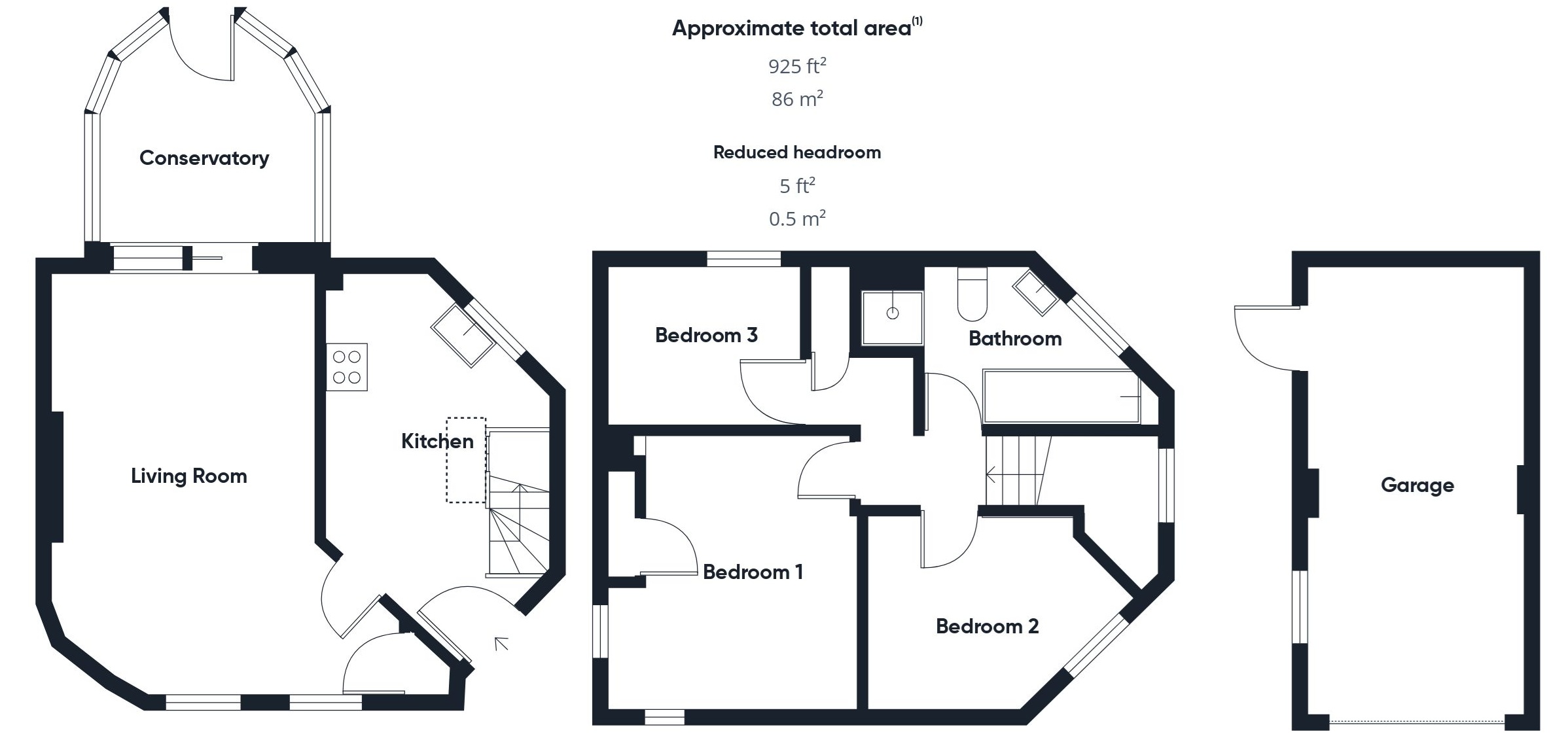 2, Burgess Close, Bude floorplan