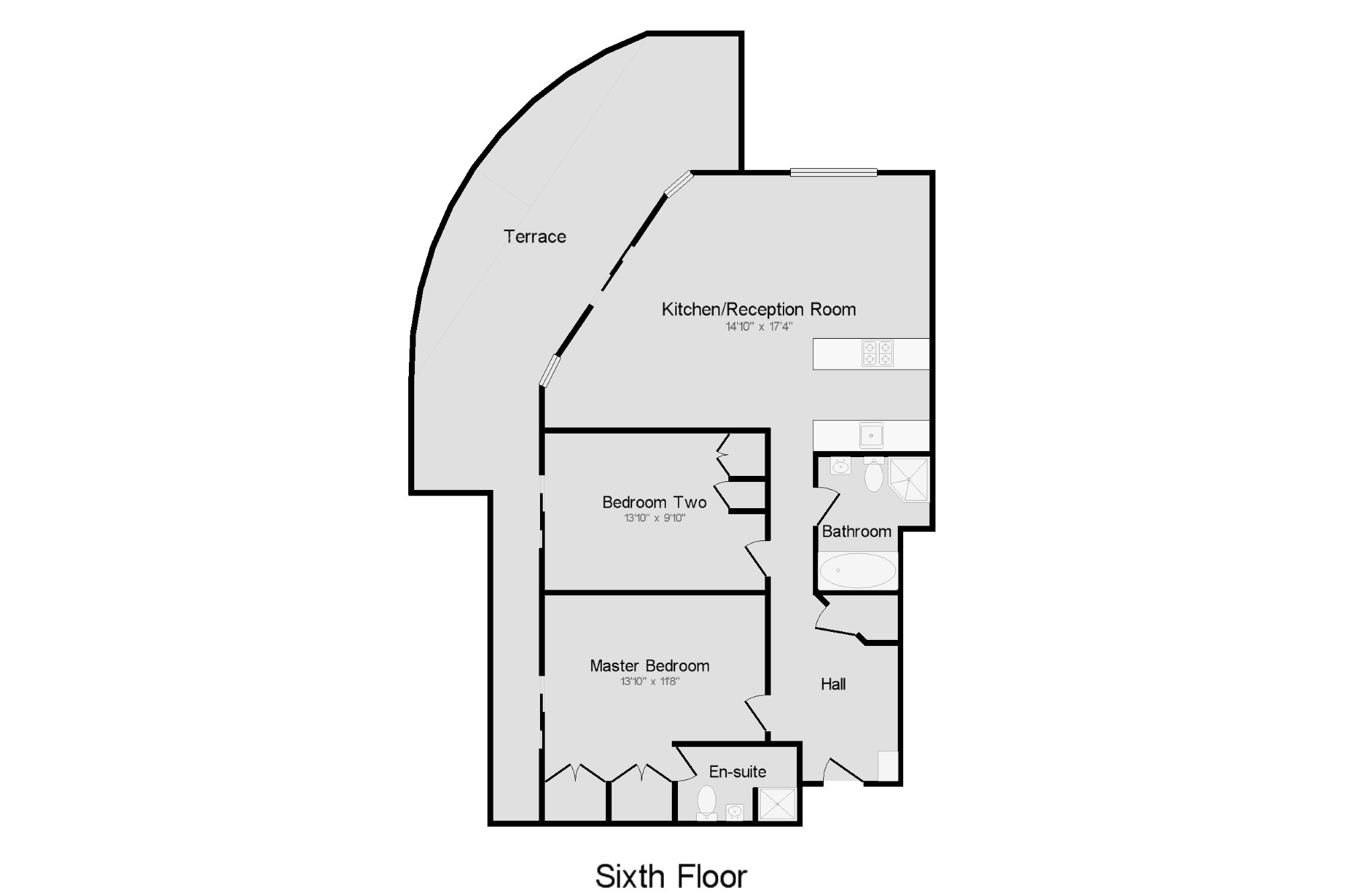 2 Bedrooms Flat for sale in Point Central, 14B Sydenham Road, Croydon, Surrey CR0