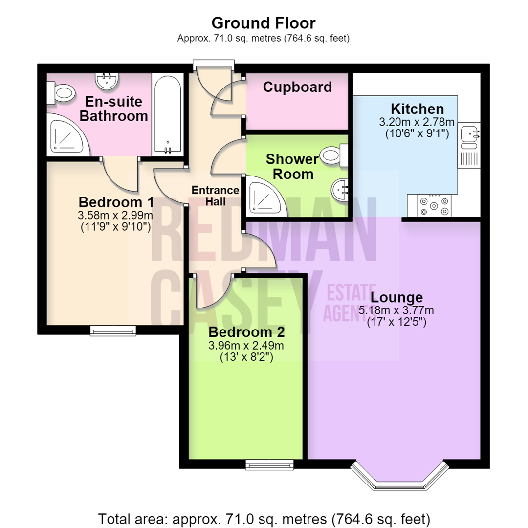 8 Bloomfield, Markland Hill, Bolton floorplan