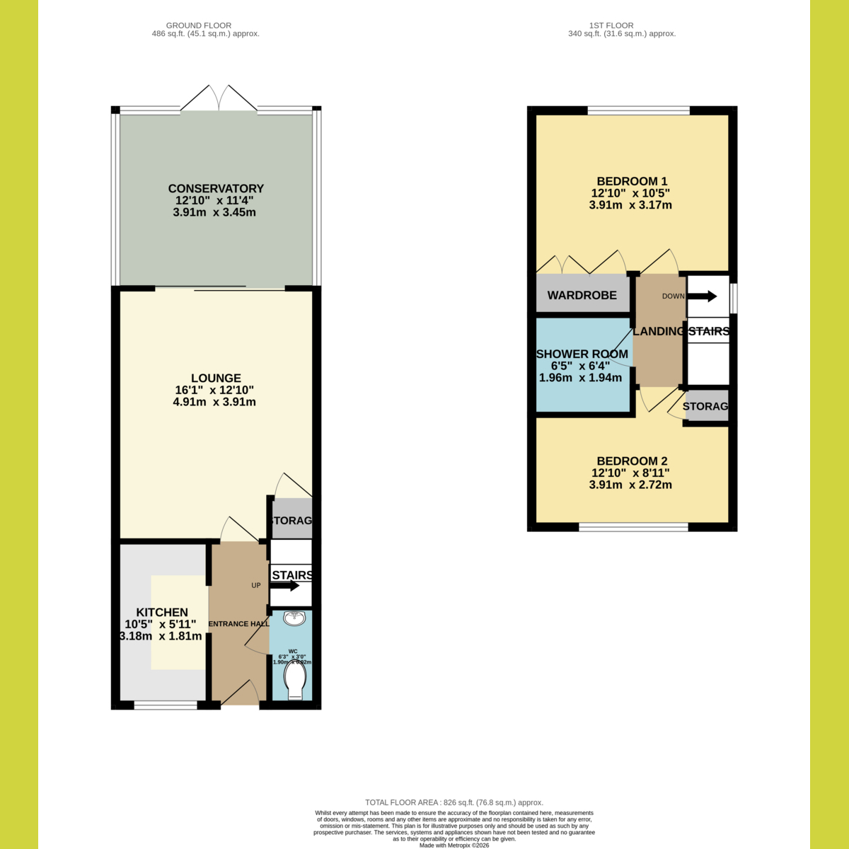 39, Victory Lane, Ashingdon floorplan