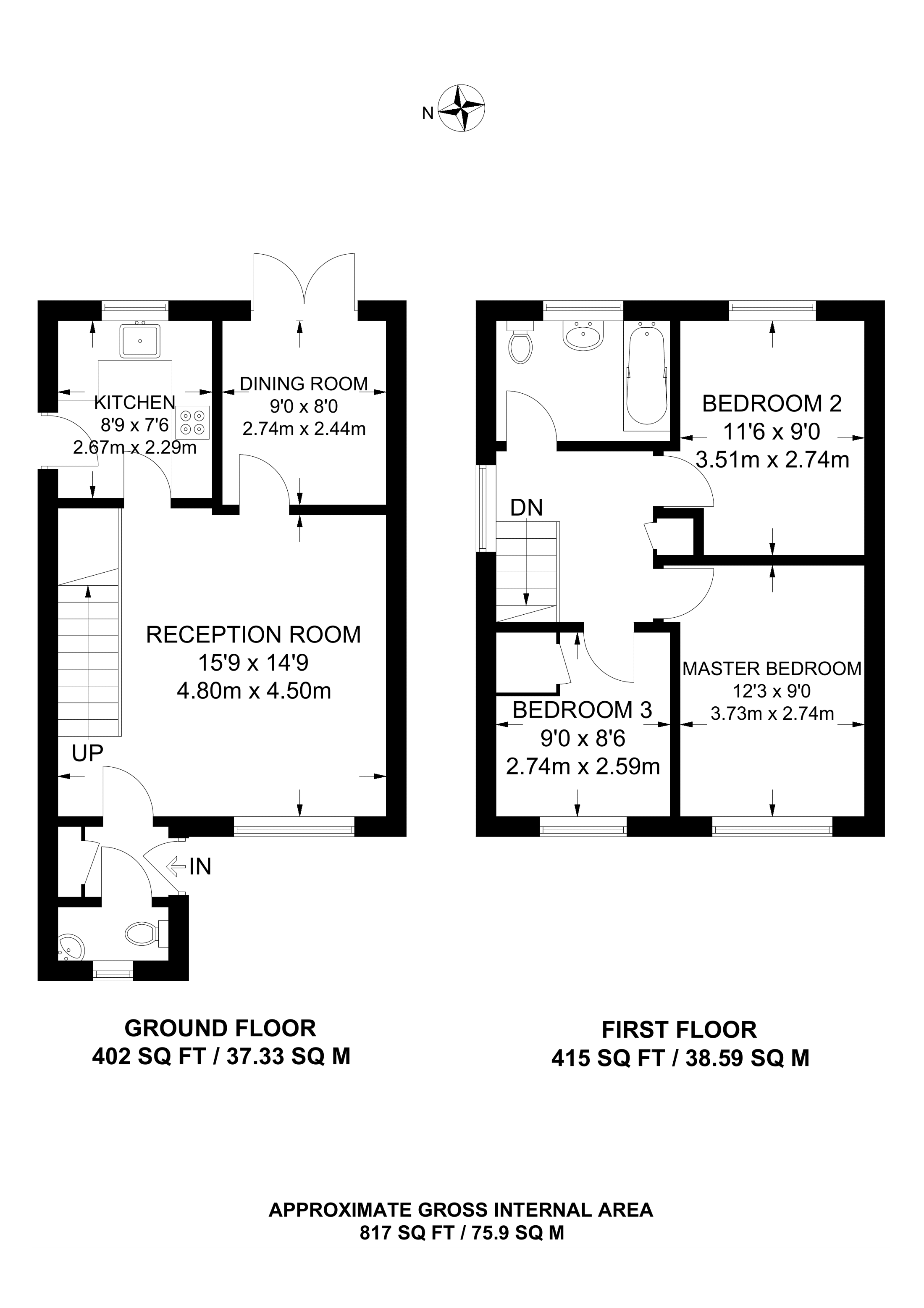 4 Bedrooms Semi-detached house to rent in Southway, Guildford GU2