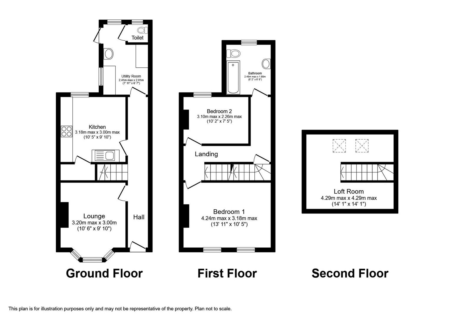 138, Queens Road, Aldershot floorplan
