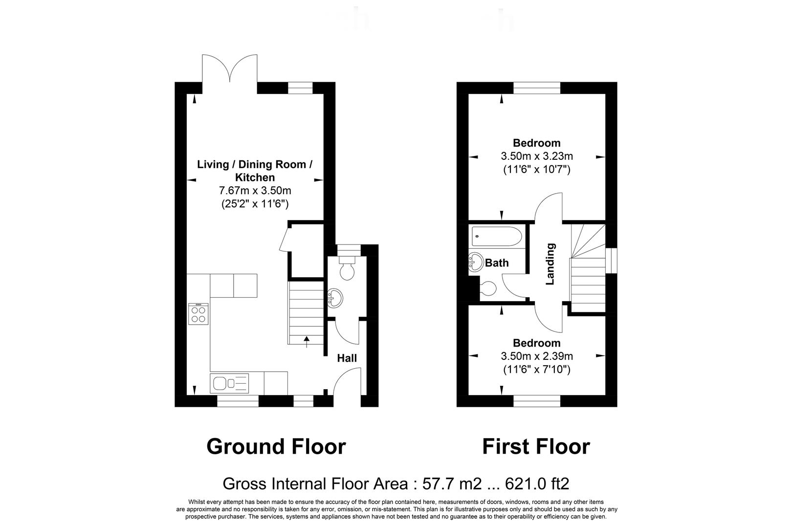 4 Shaws Reach, Wheal Vyvyan, Falmouth floorplan