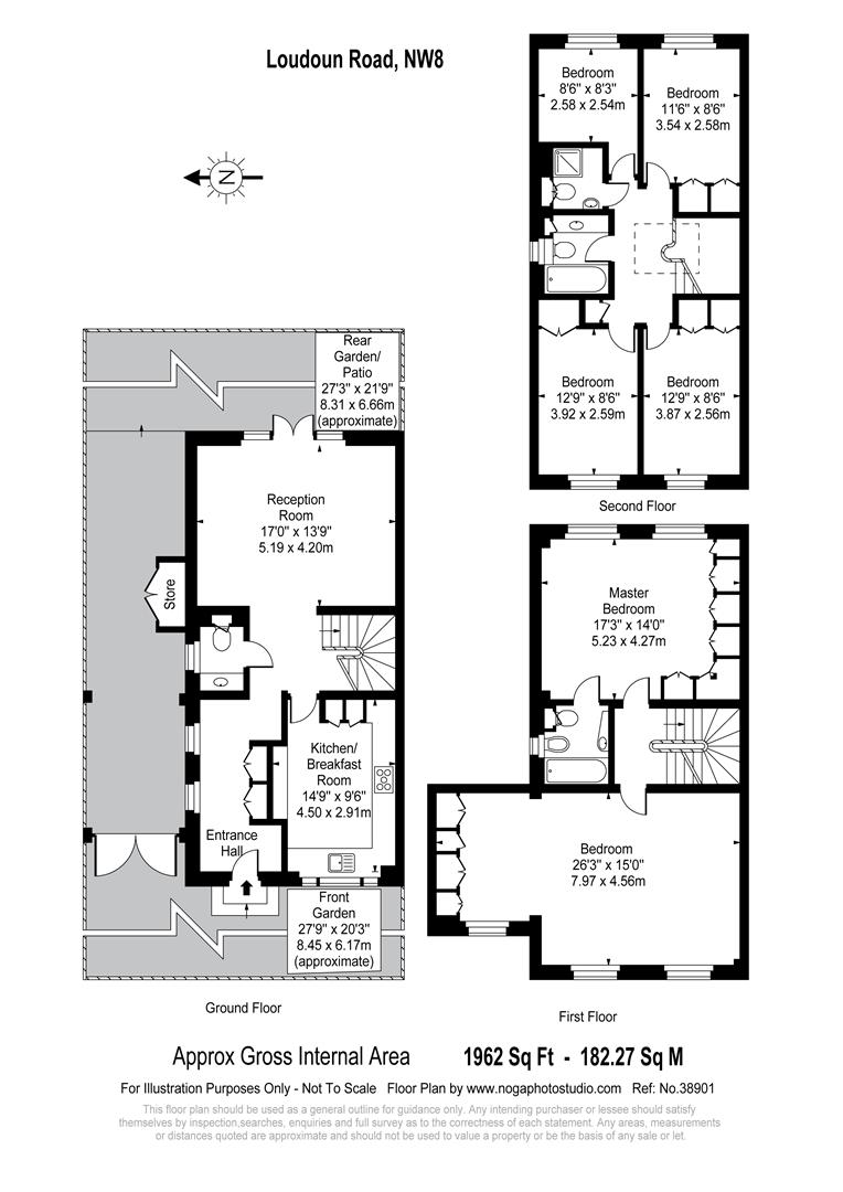 6 Bedrooms  to rent in Loudoun Road, St Johns Wood NW8