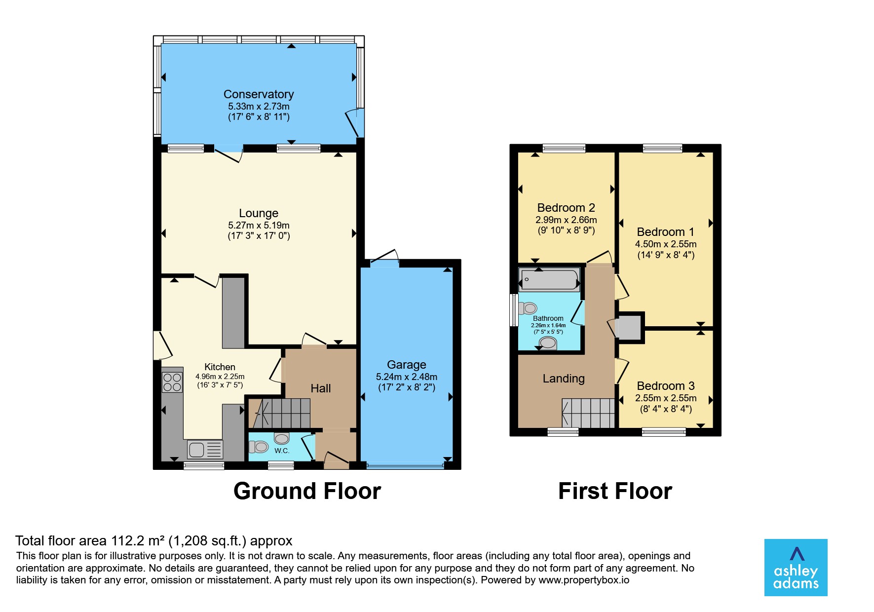 5, Lampad Close, Derby floorplan