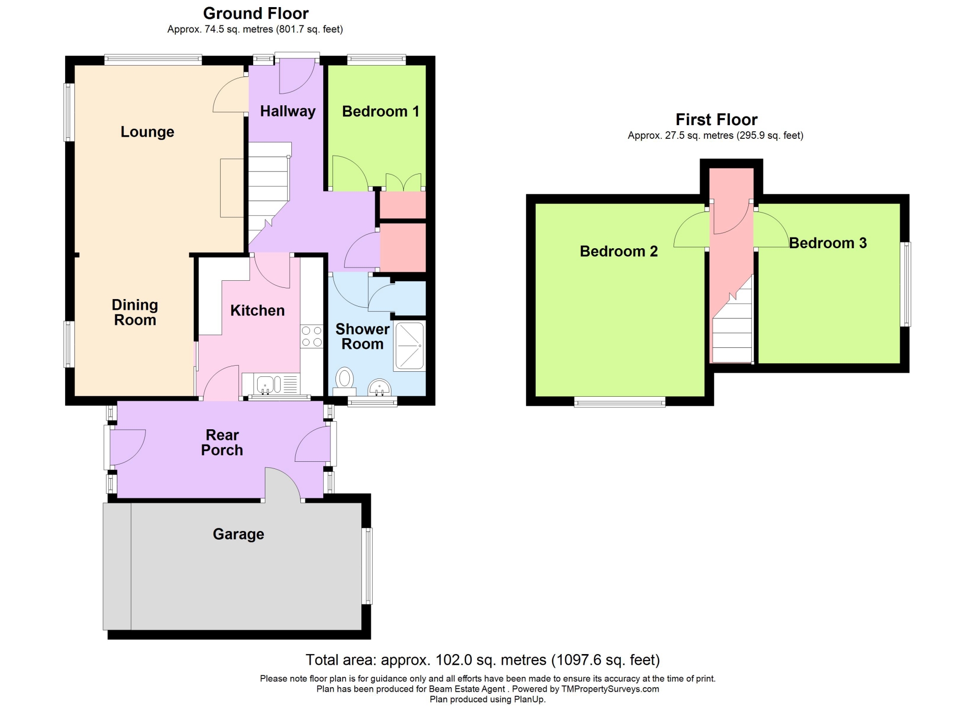 37, Queens Road, Skegness floorplan