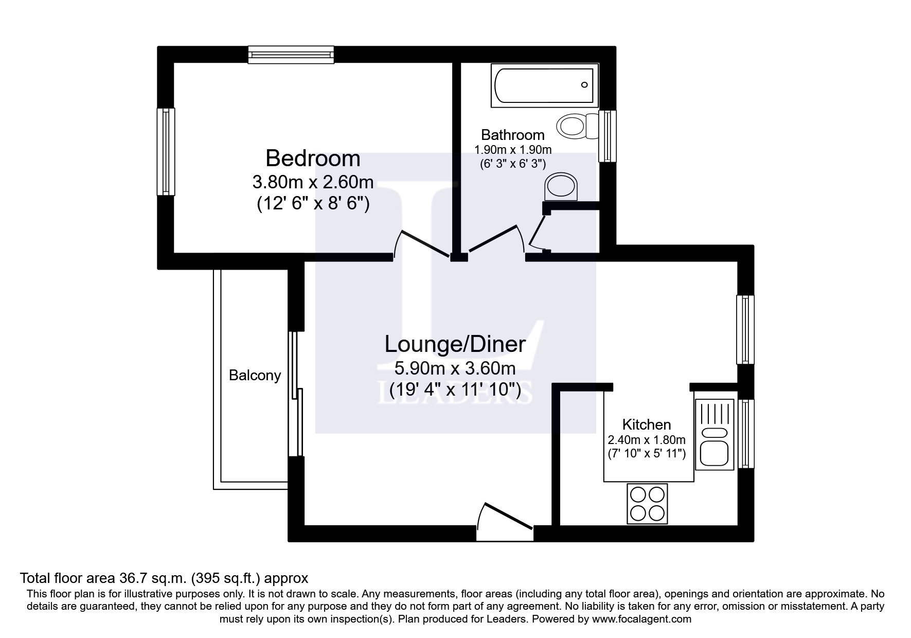 Alexandra Court, Warwickshire floorplan