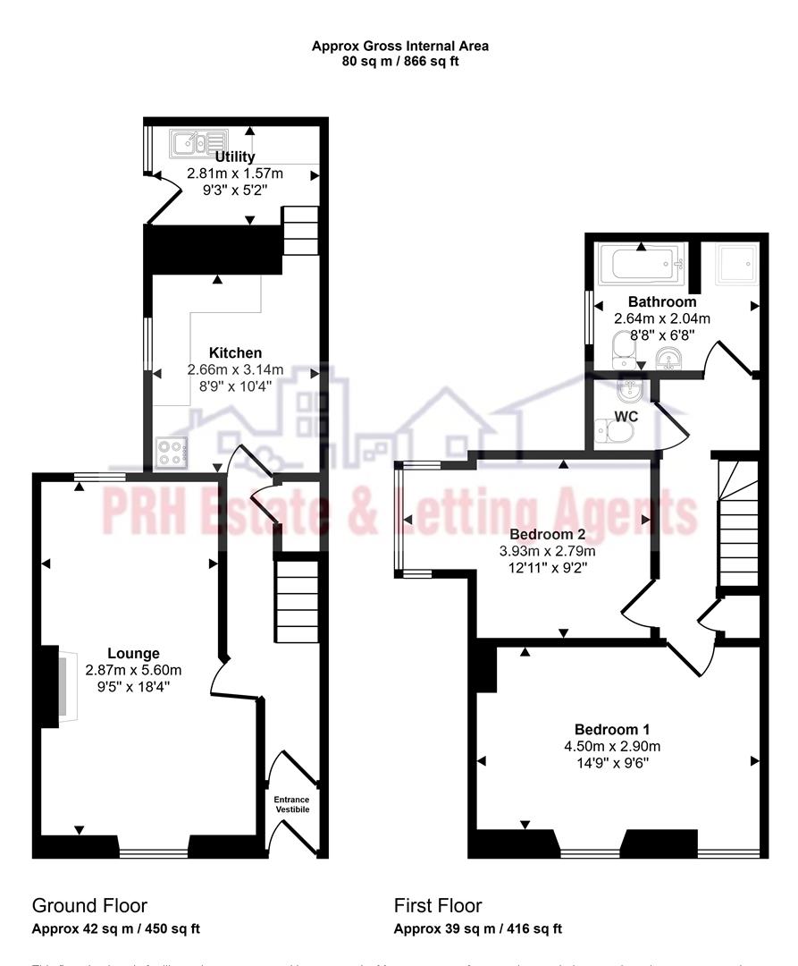 1, Parc Terrace, Newlyn floorplan