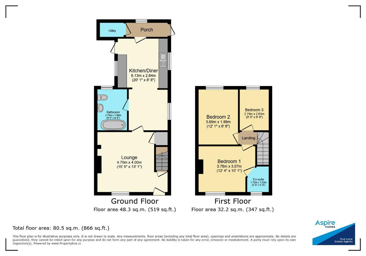 2, Hawthorn Road, Wisbech floorplan