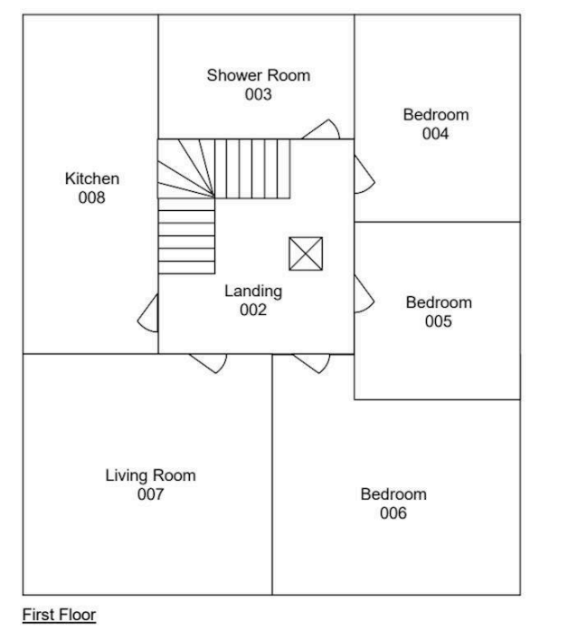 6, Churchill Close, Colwyn Bay floorplan