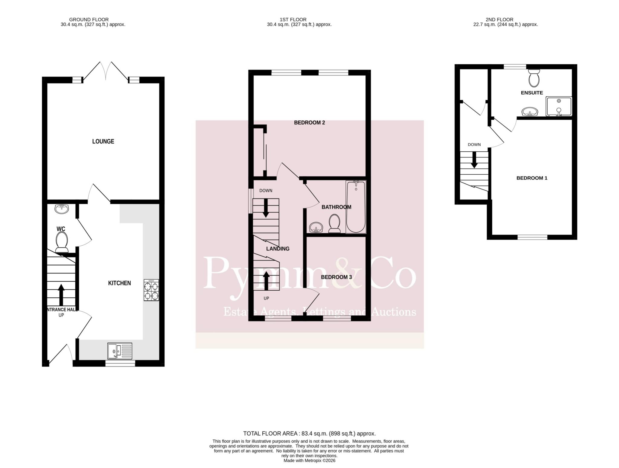 5, White Swan Walk, Norwich floorplan