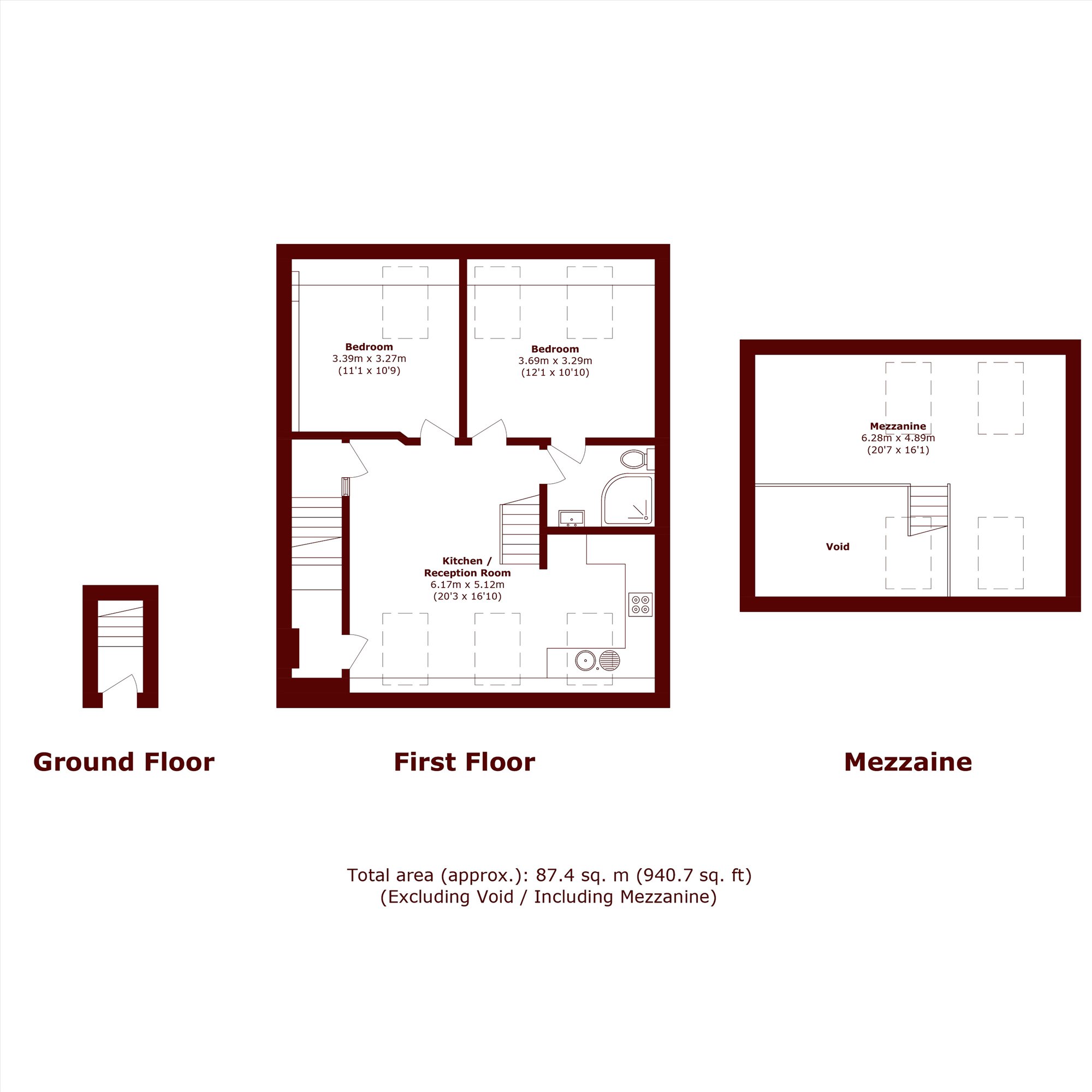 Harefield Road, London floorplan