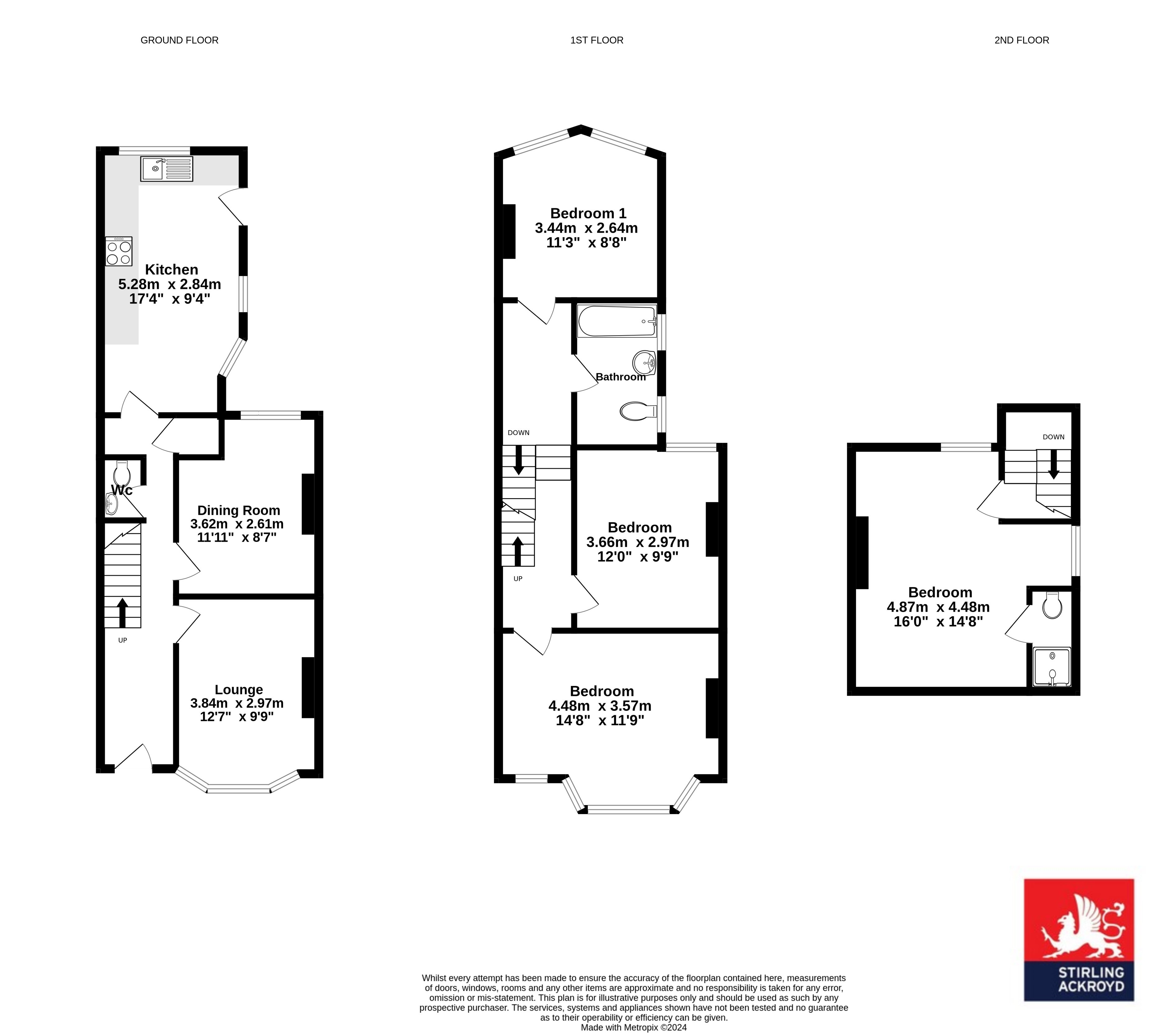 76, Barcombe Avenue, London floorplan