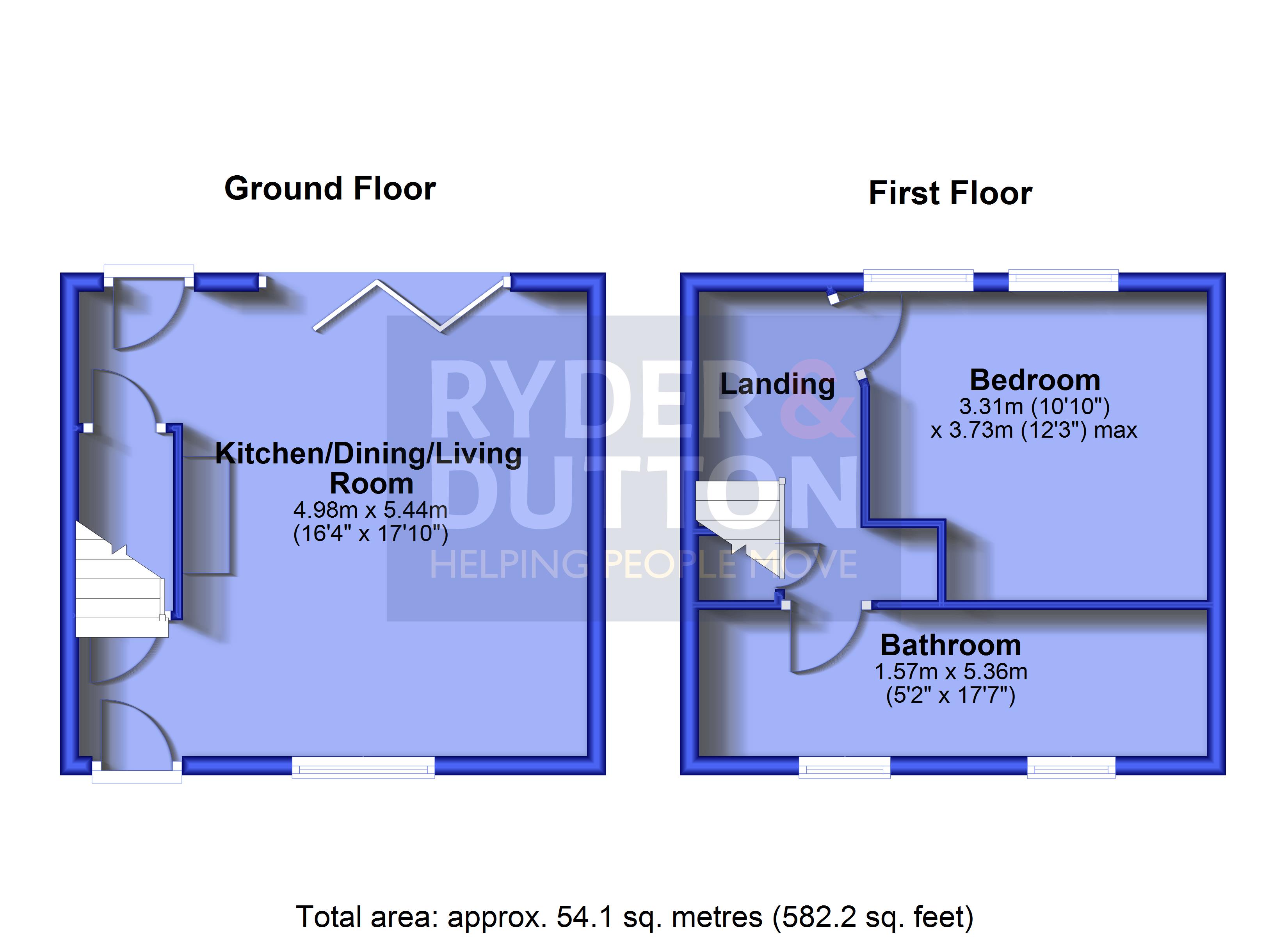 95, Tewit Lane, West Yorkshire floorplan