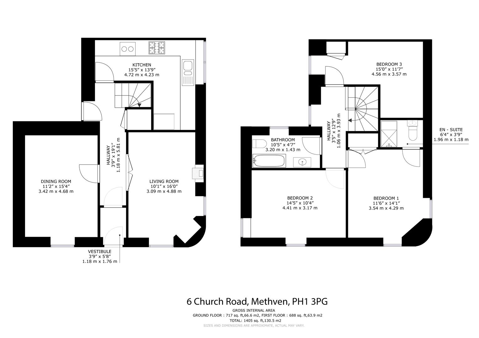 6, Church Road, Perth floorplan