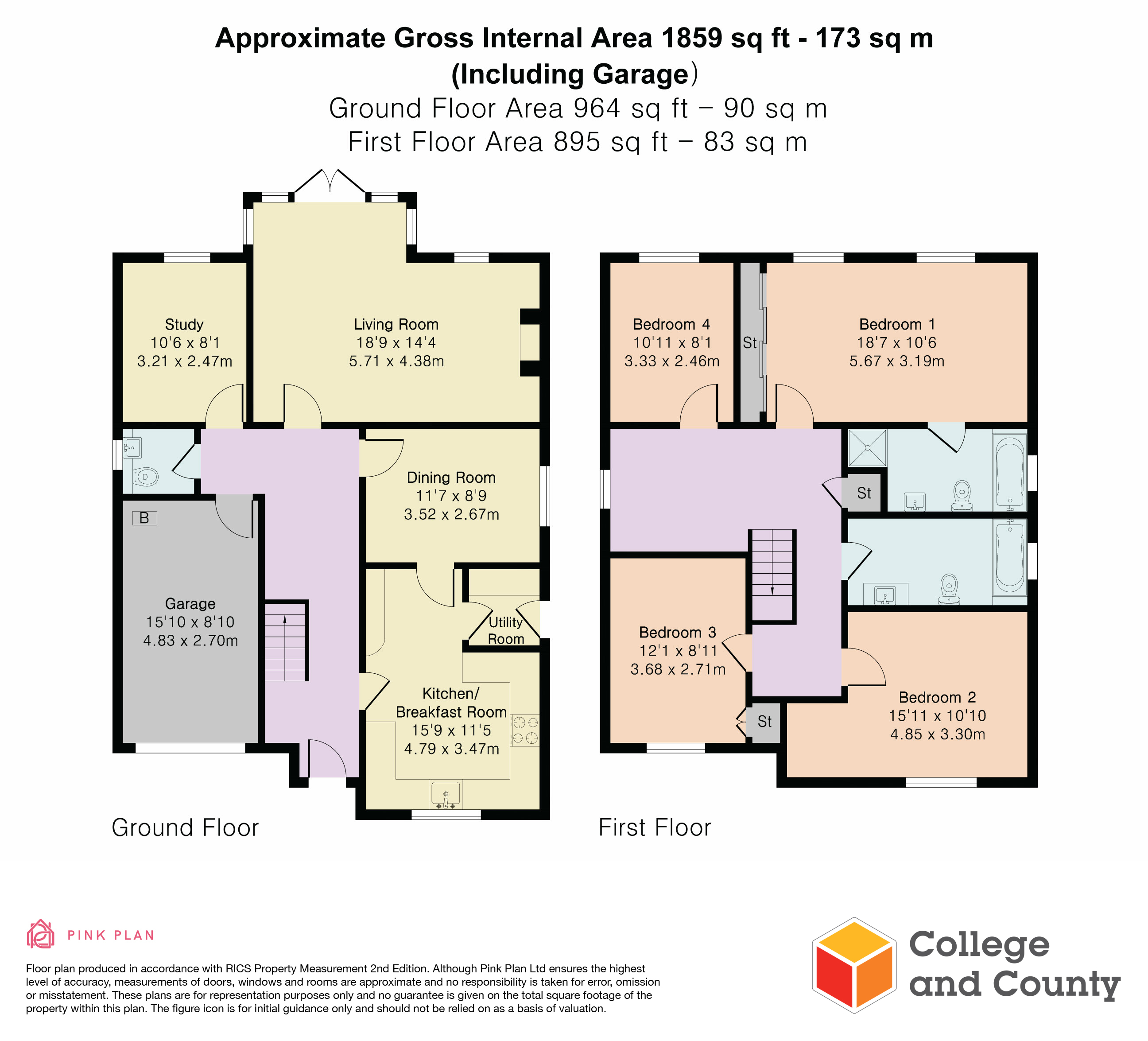 1, Morton King Close, Aylesbury floorplan