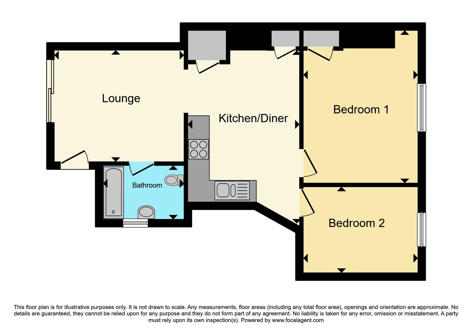 St. Marys Road, Bodmin, Cornwall, PL31 floorplan